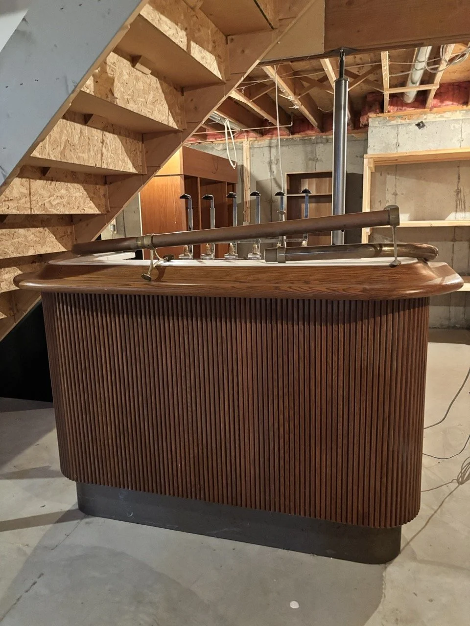 Beautiful Wooden Bar