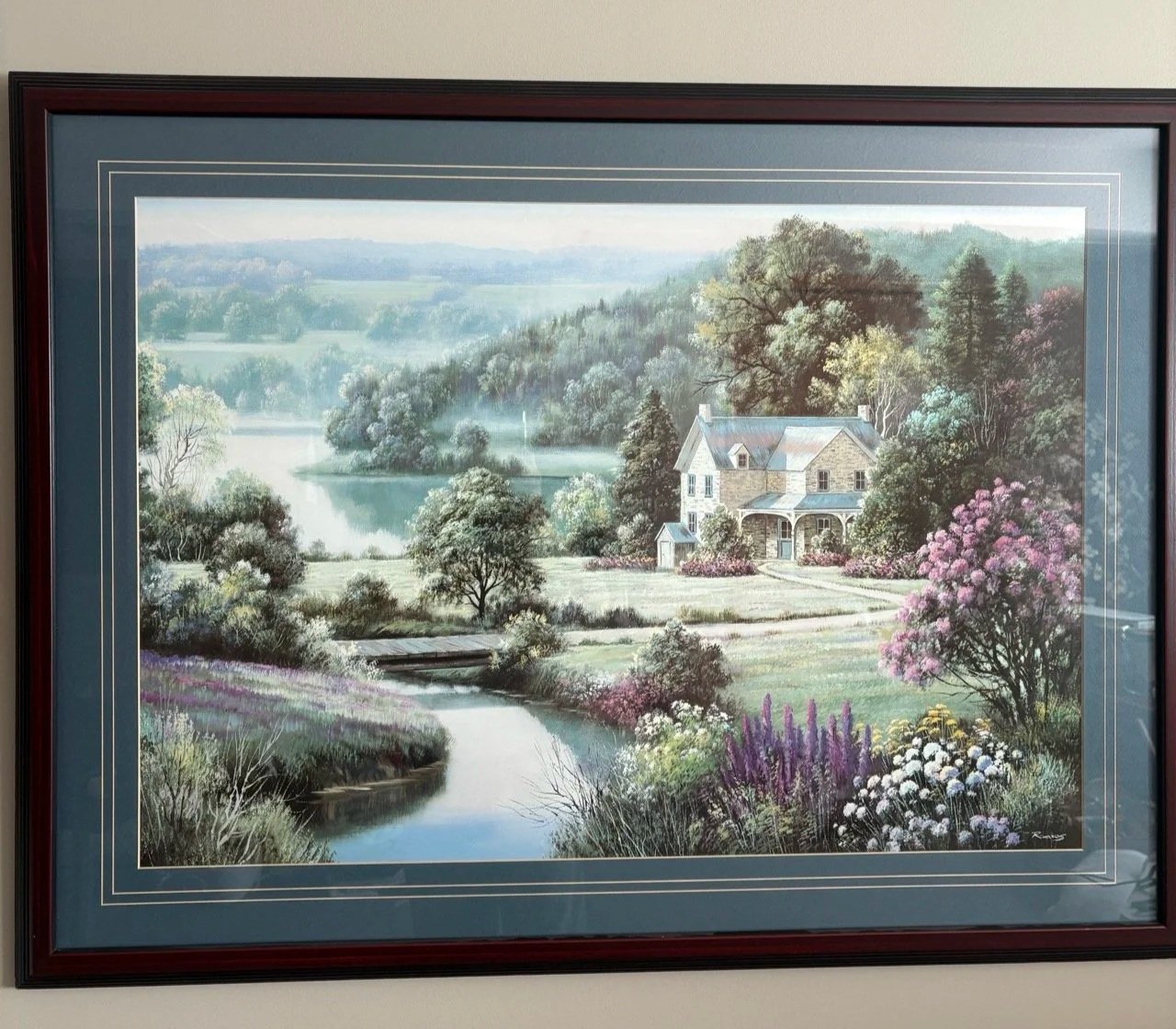 Large Countryside House Picture