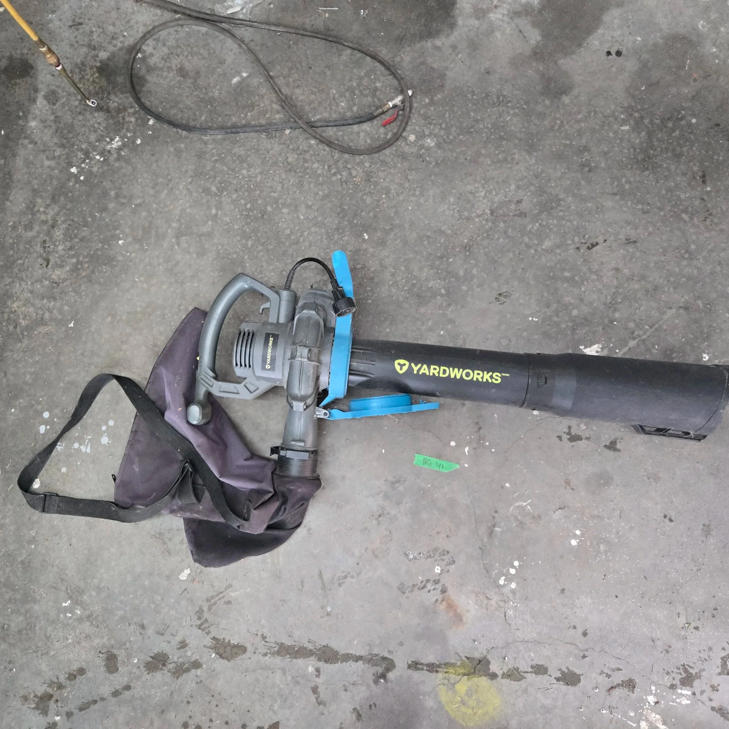 12-Amp Electric Leaf Blower