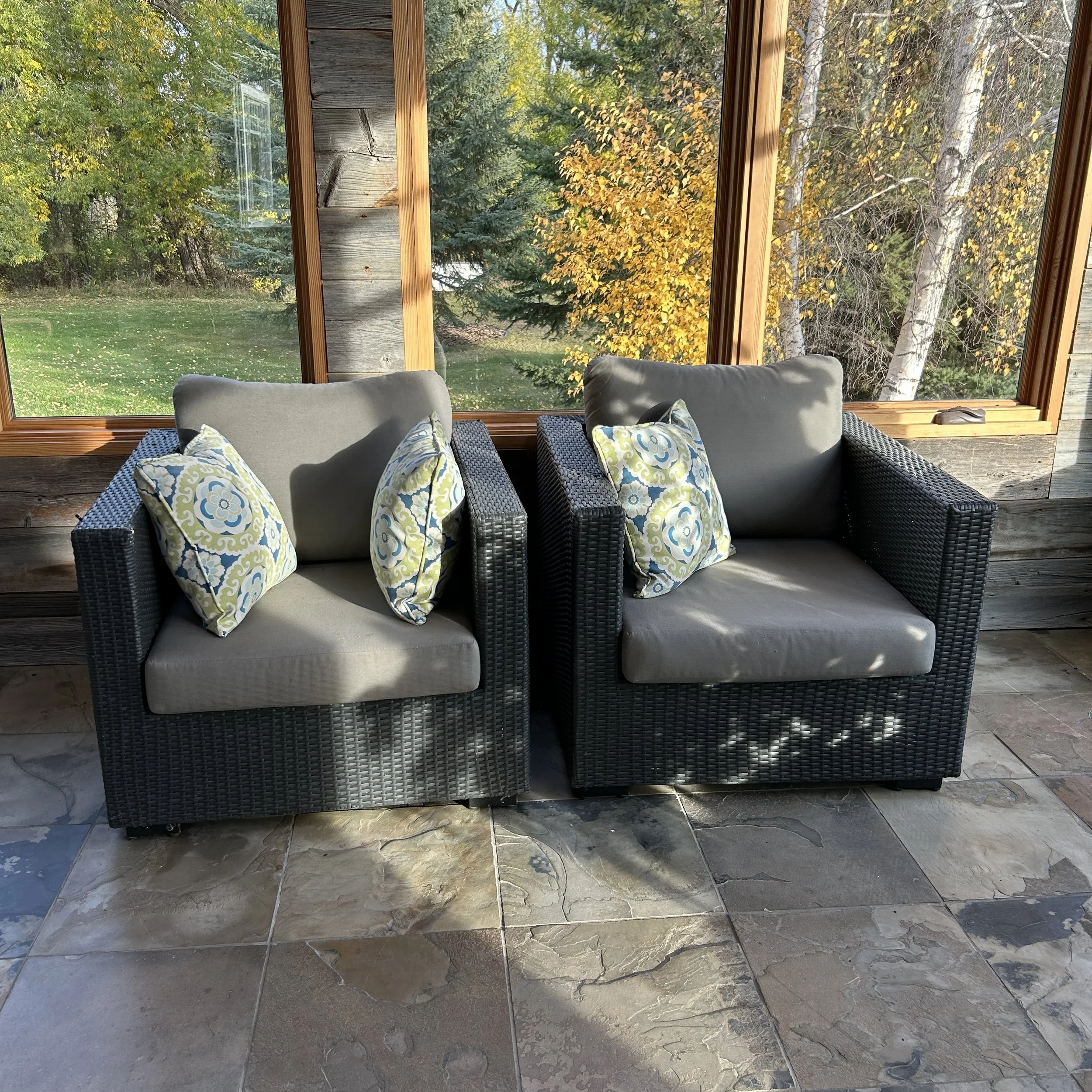 Set of Patio Chairs