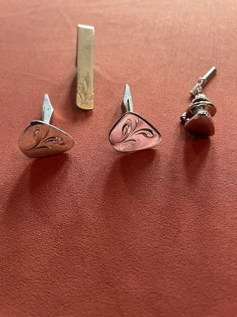 Tie Clip and Cufflinks