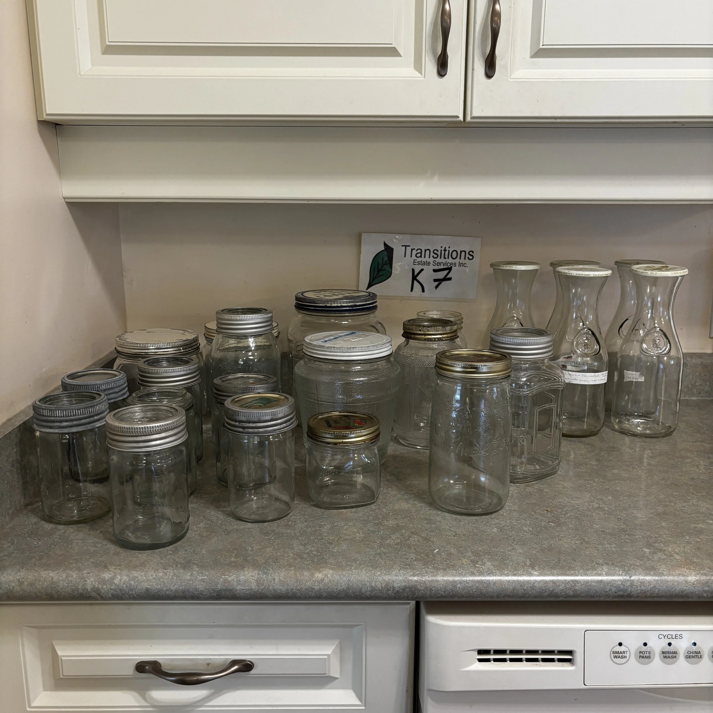 Glass Jars and Jugs