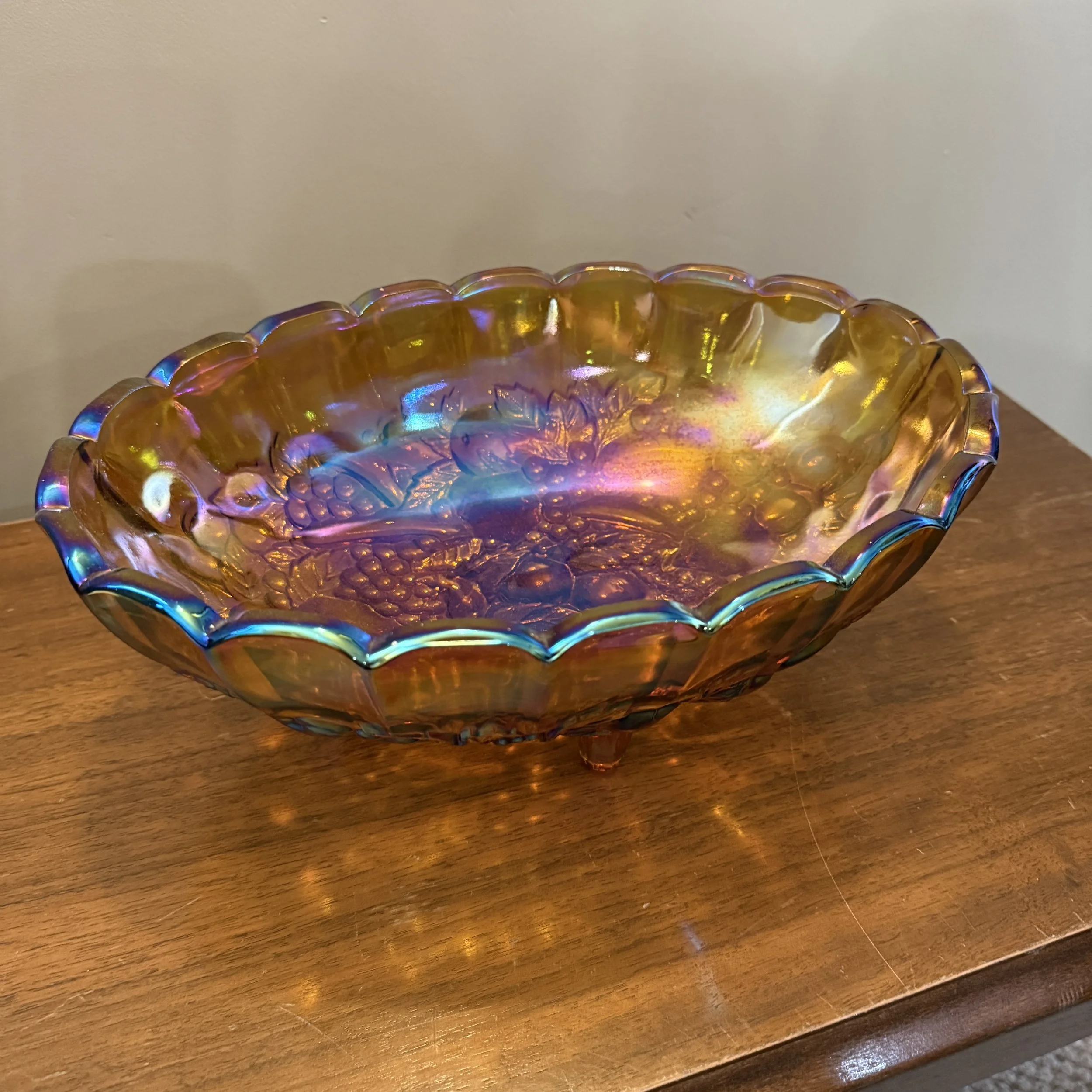 Carnival Dish with Feet