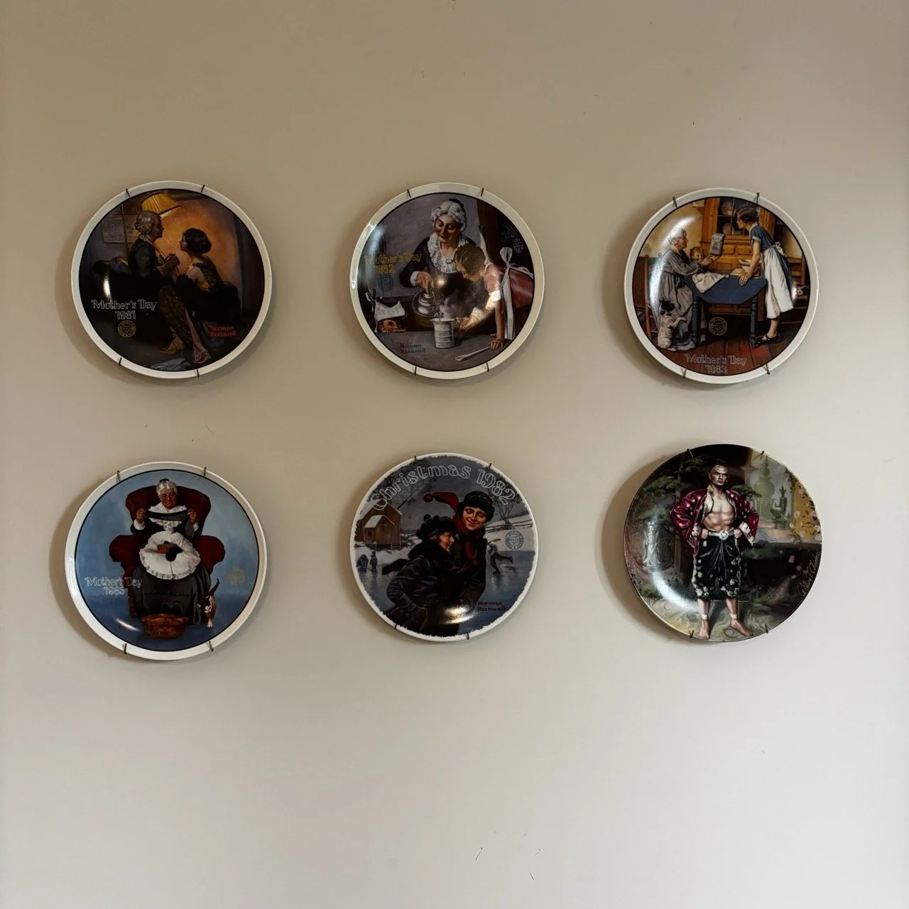 Norman Rockwell Plates V