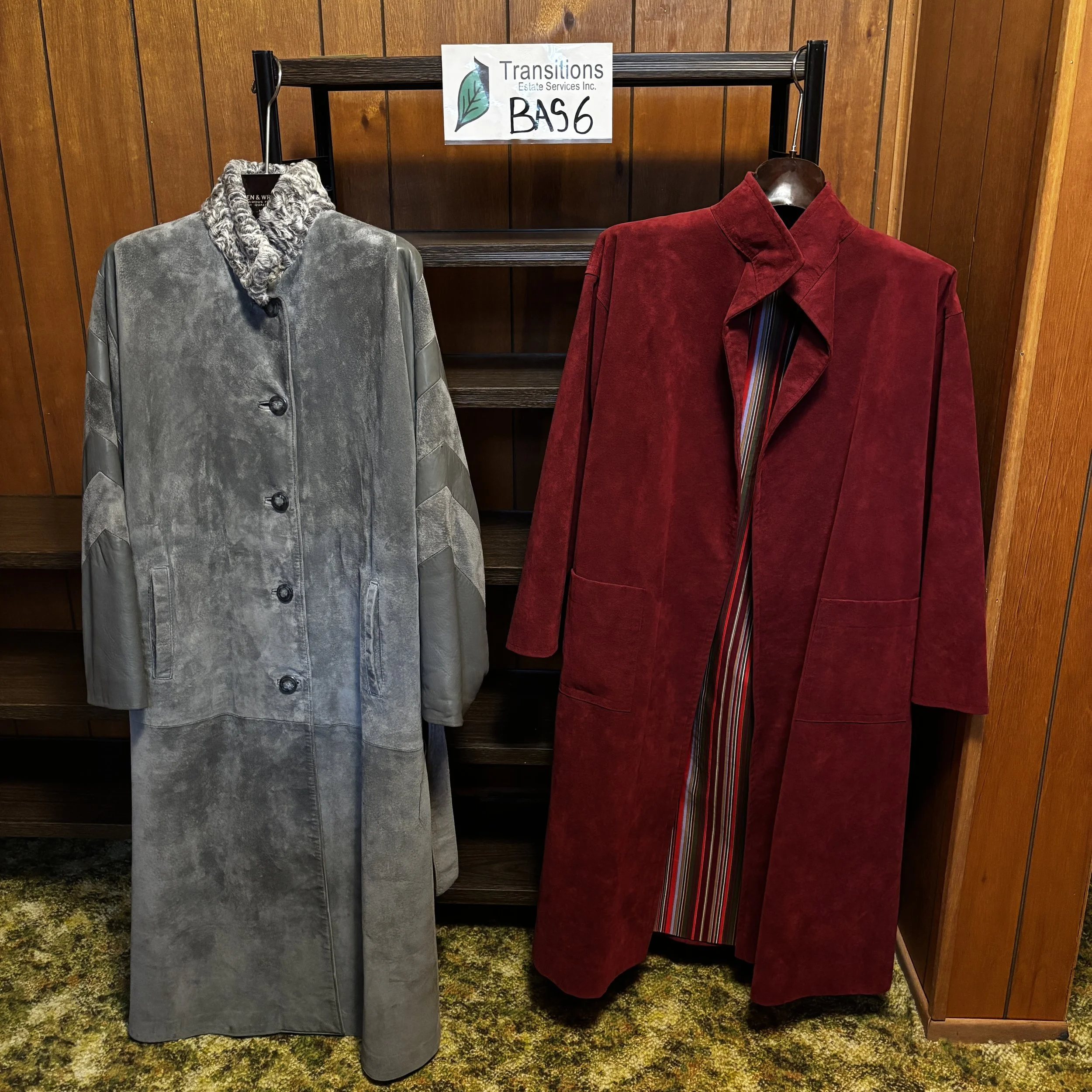 Vintage Microsuede Coats