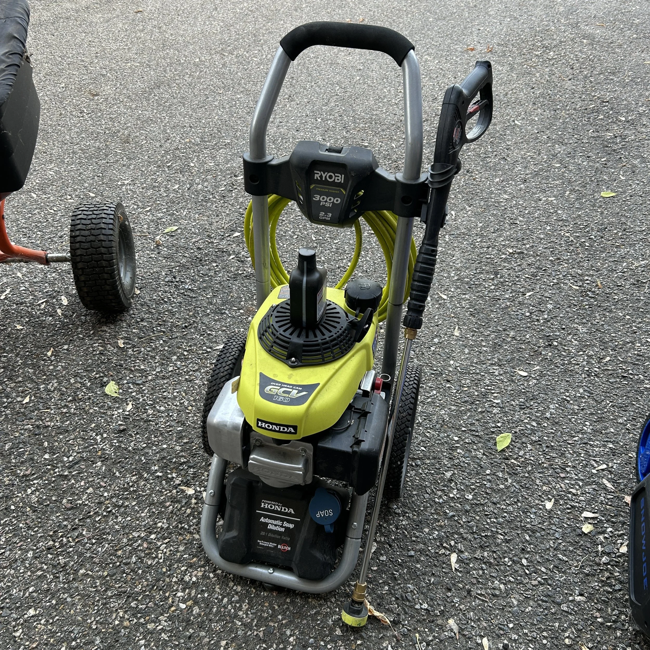 Ryobi 3000psi Pressure Washer