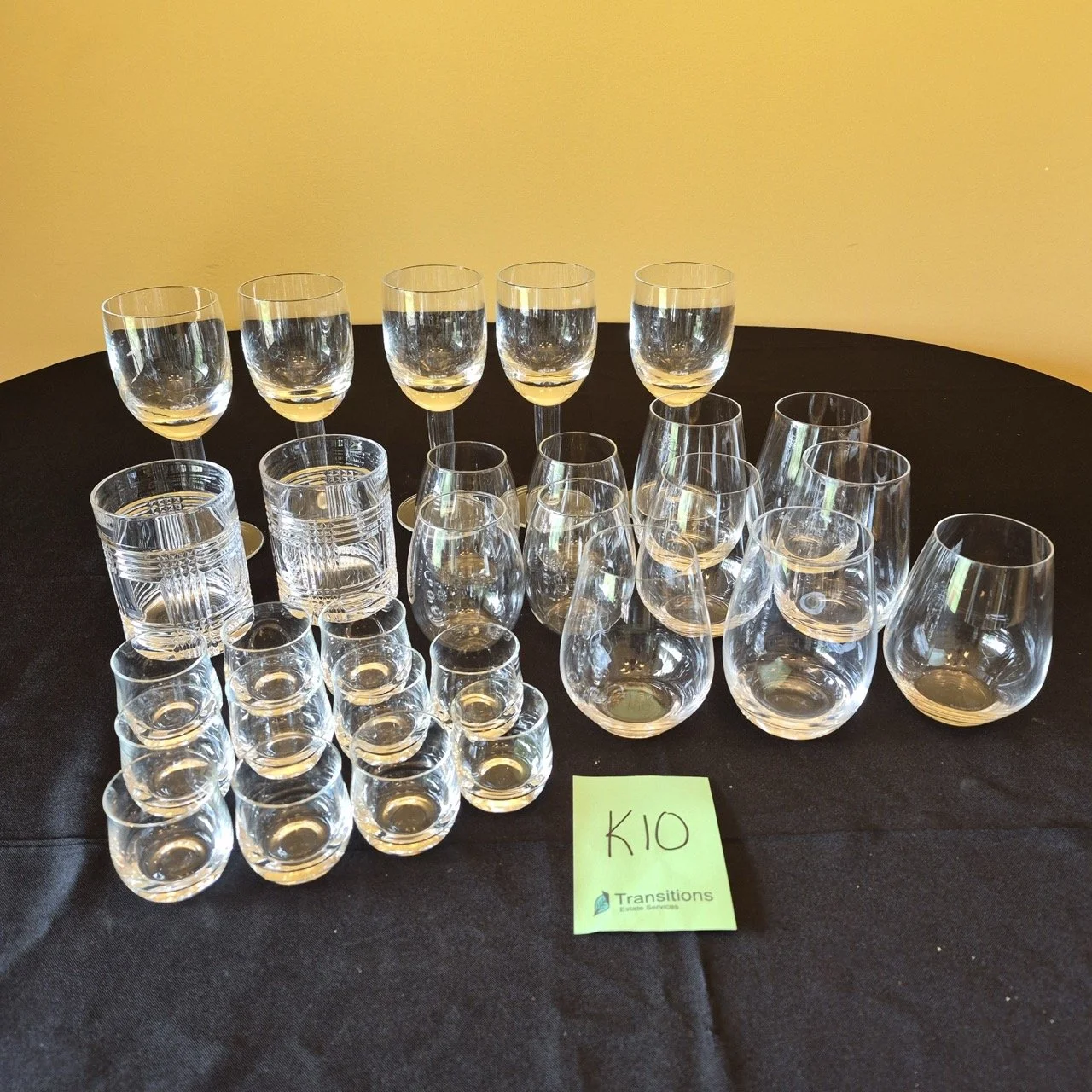 Liquor Glasses and Glass Tumblers