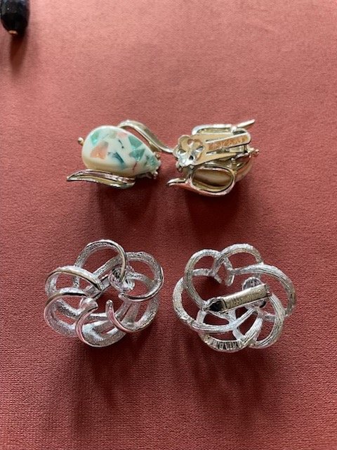 Coro and Sarah Coventry Clip on Earrings
