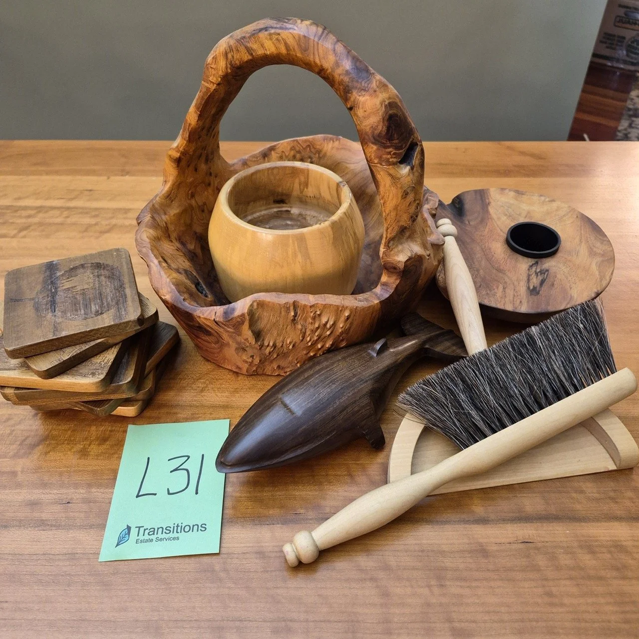 Wooden Decor with Savoir Faire Coasters, Melissa & Moss Bowl and More!