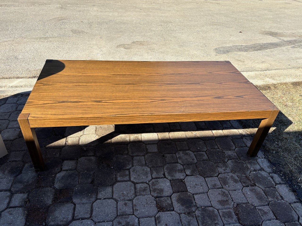 Mid-Century Wooden Coffee Table II