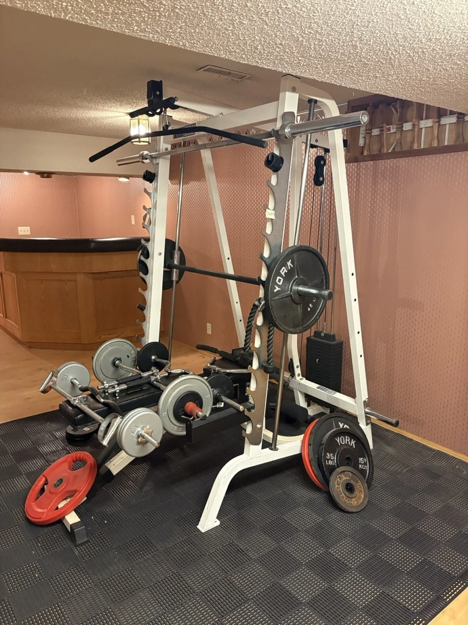 Parabody Serious Steel Smith Machine and Home Gym Combo