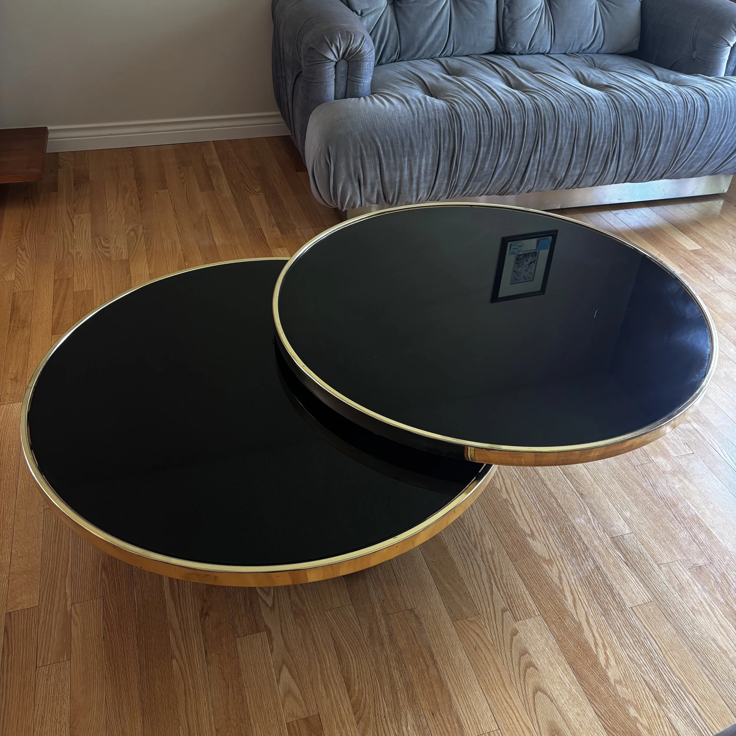 Two-Tier Swivelling Coffee Table - Richard Berry