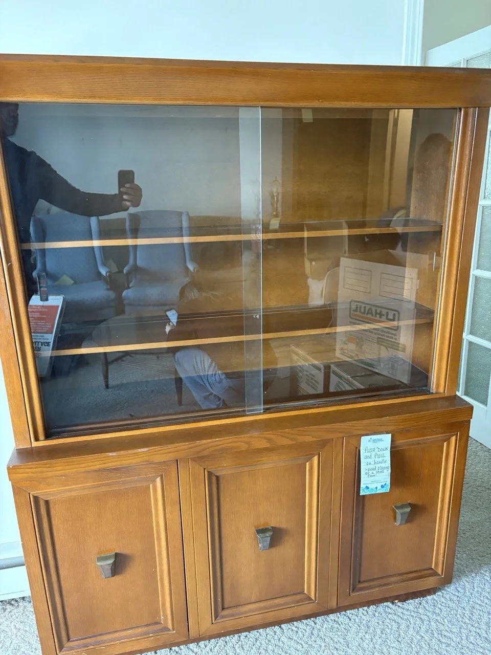 Beautiful Wood China Cabinet