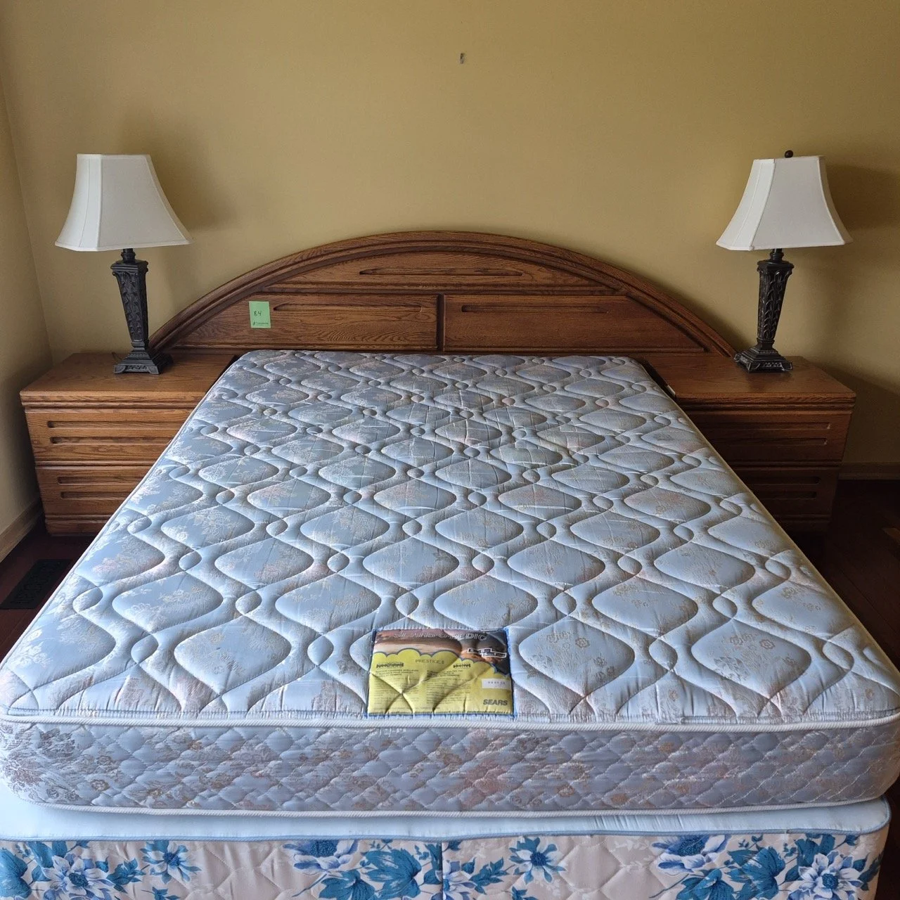 Palliser Queen Headboard with Built-In Night Stand