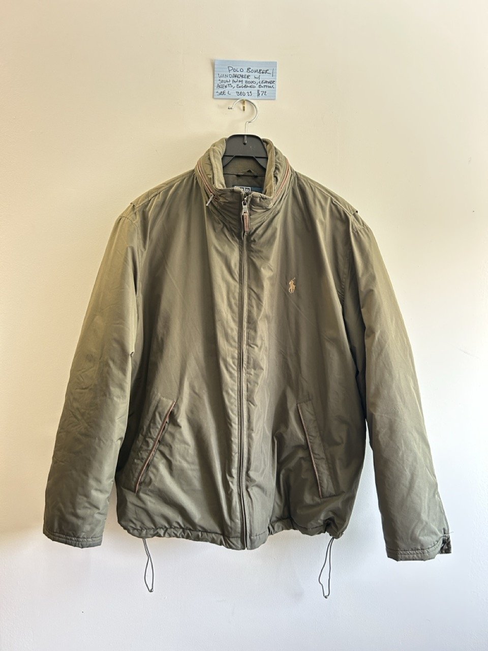 Polo Bomber Windbreaker