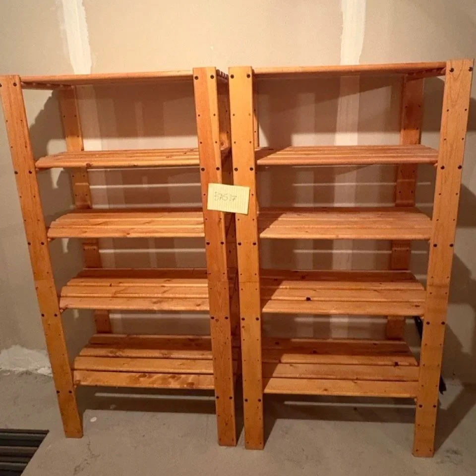It's Two Wooden Shelves!