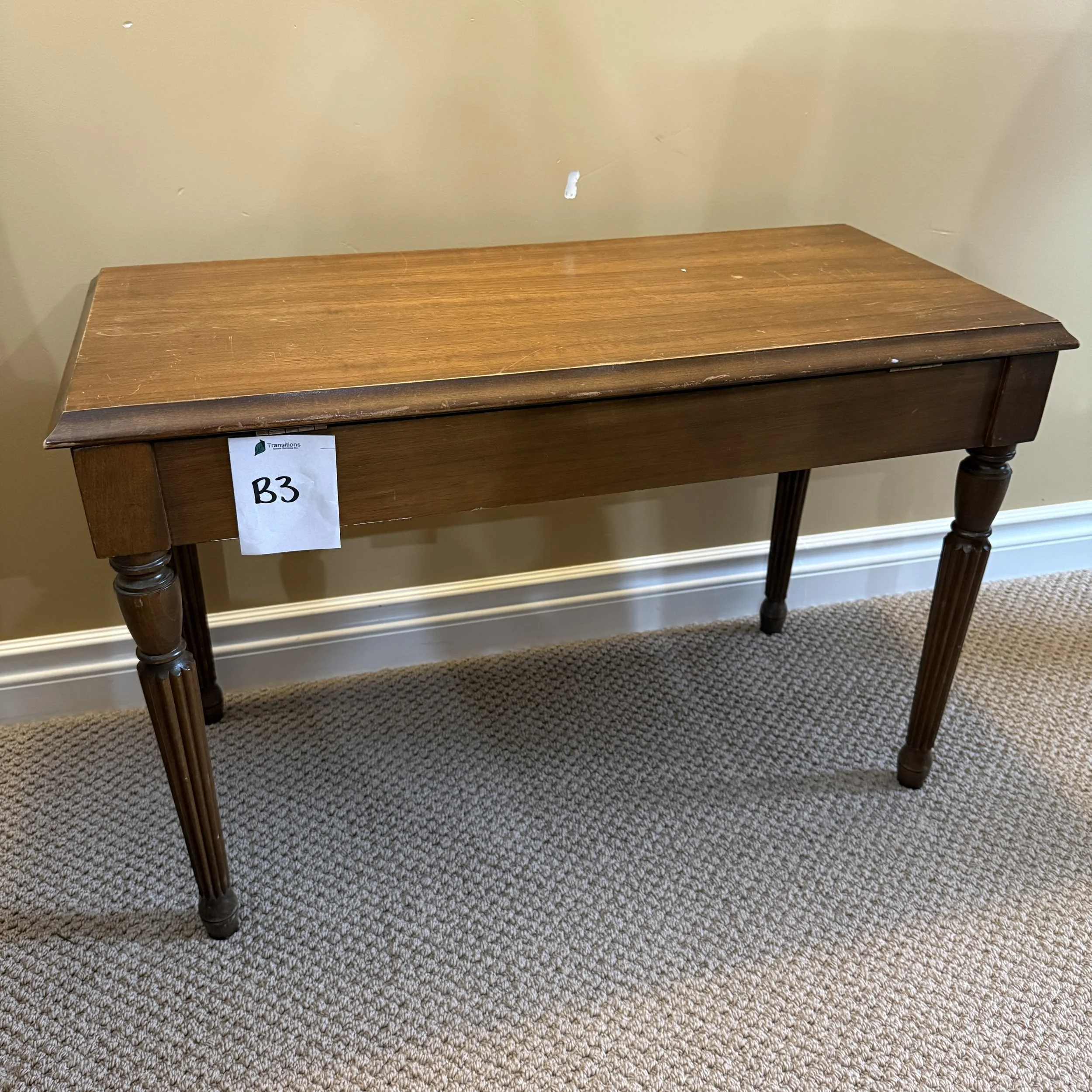 Wood Piano Bench