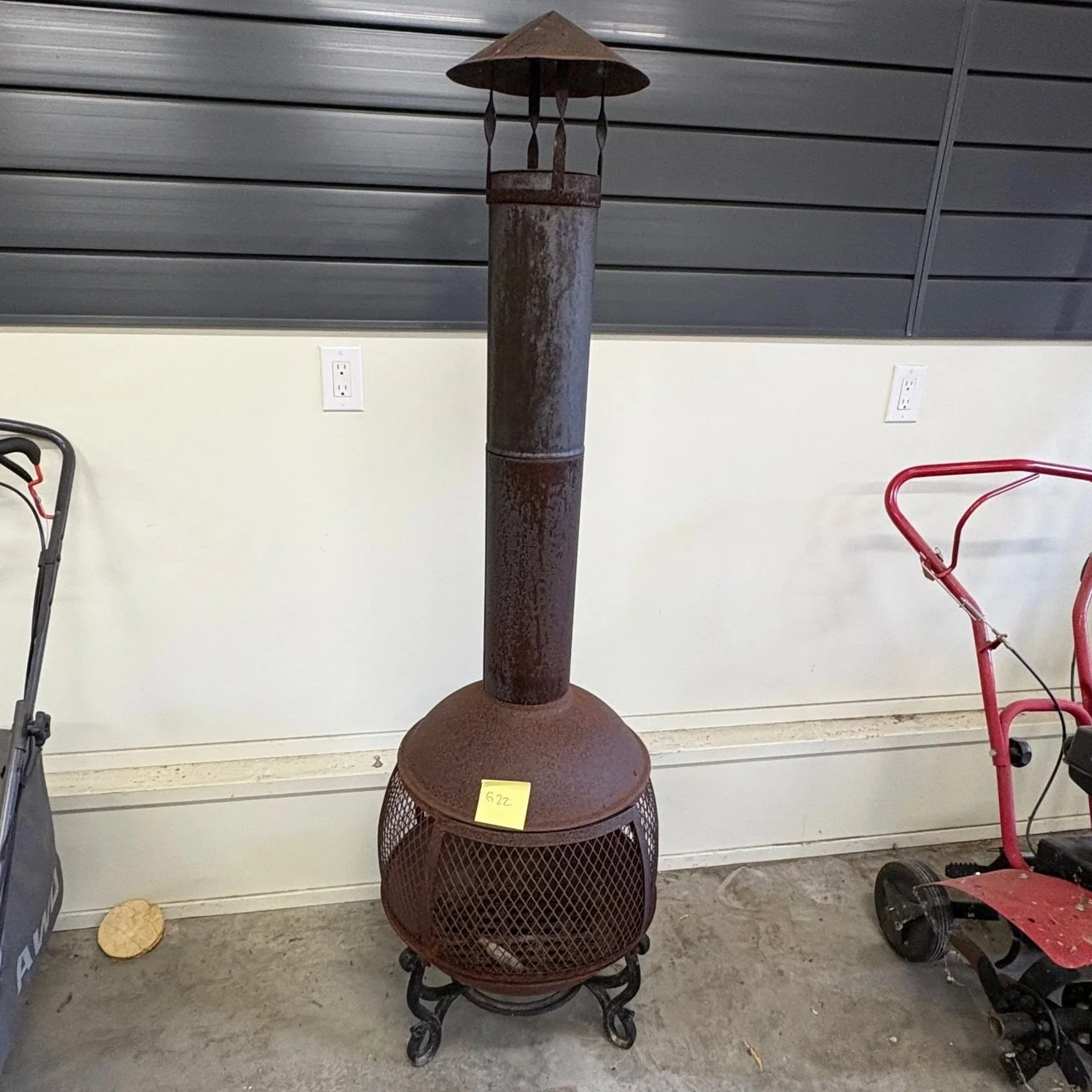 Metal Chimenea