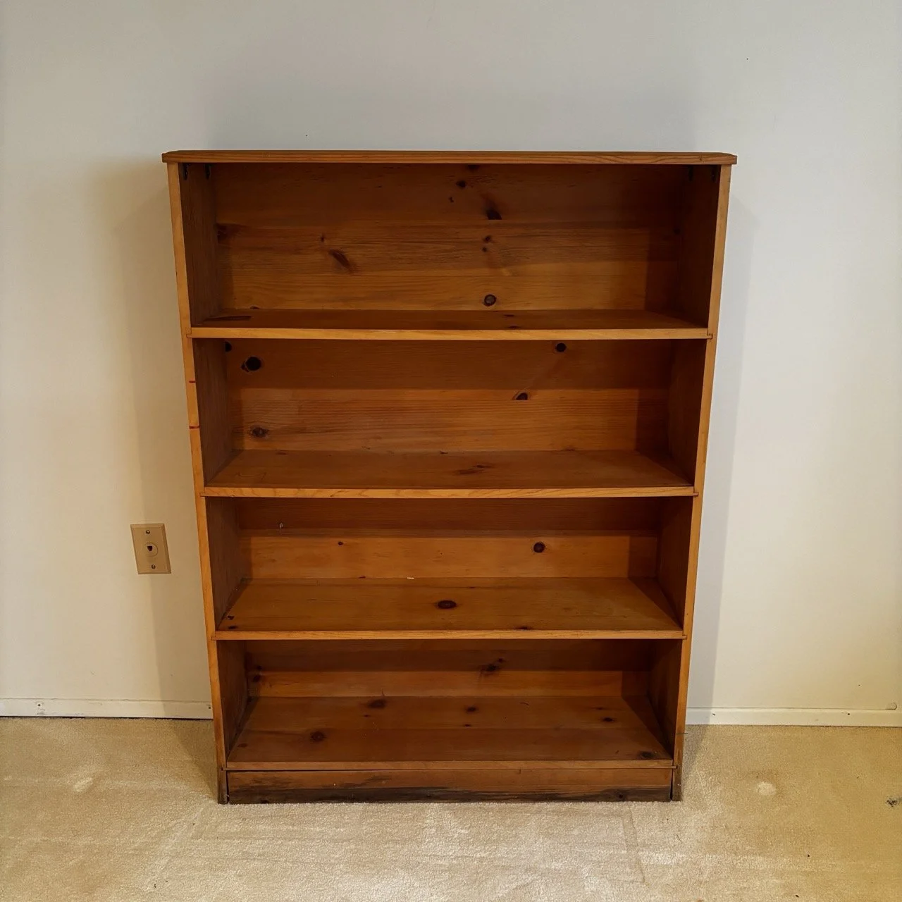 4-Tier Wooden Shelf