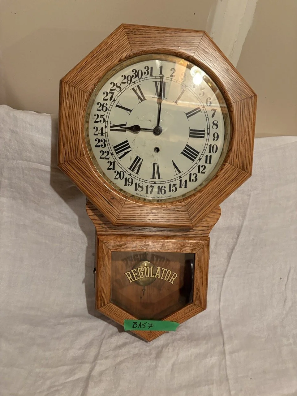 Regulator 8-Day Wall Clock