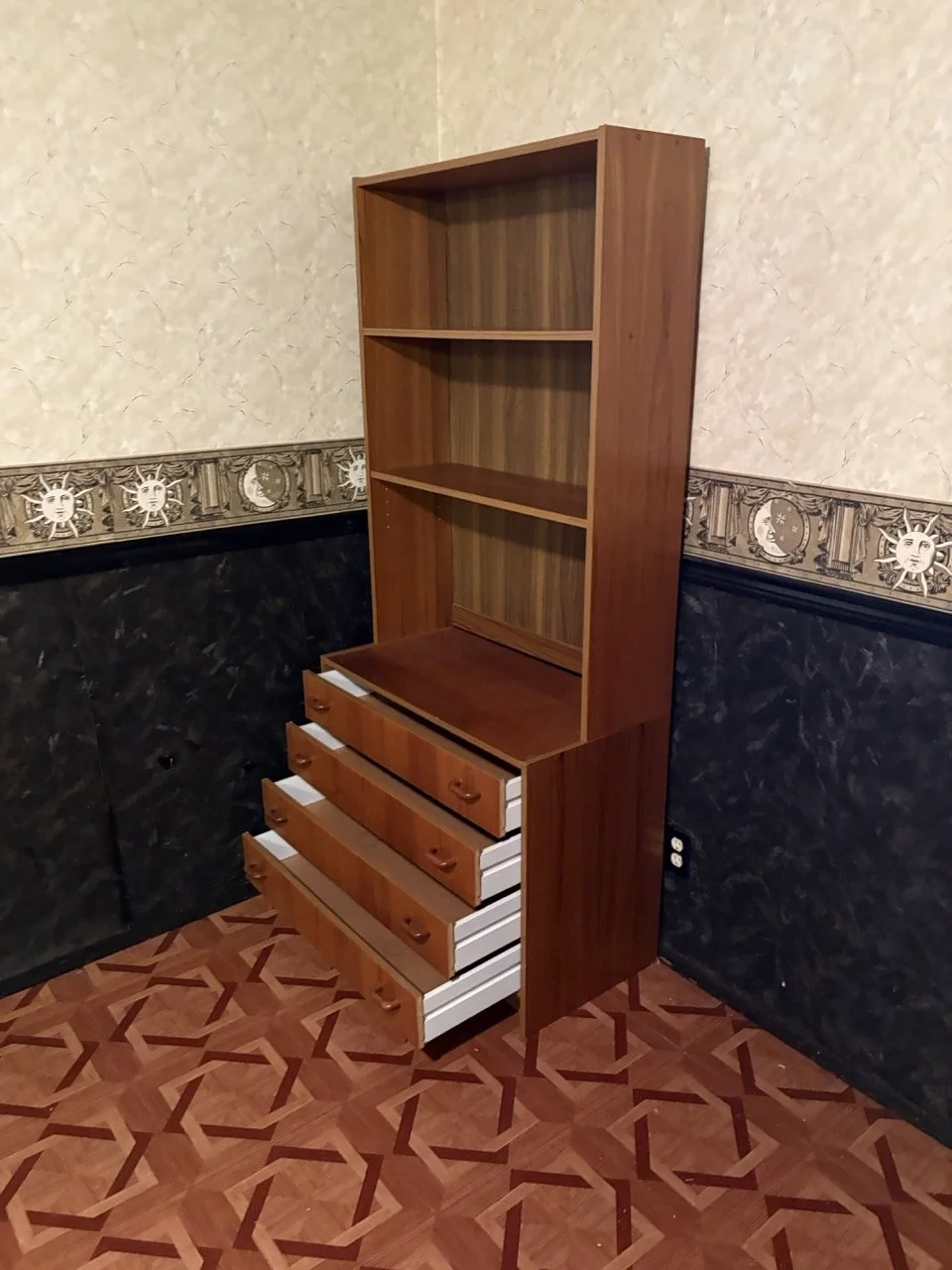 Wooden Cabinet w/ 4 Drawers