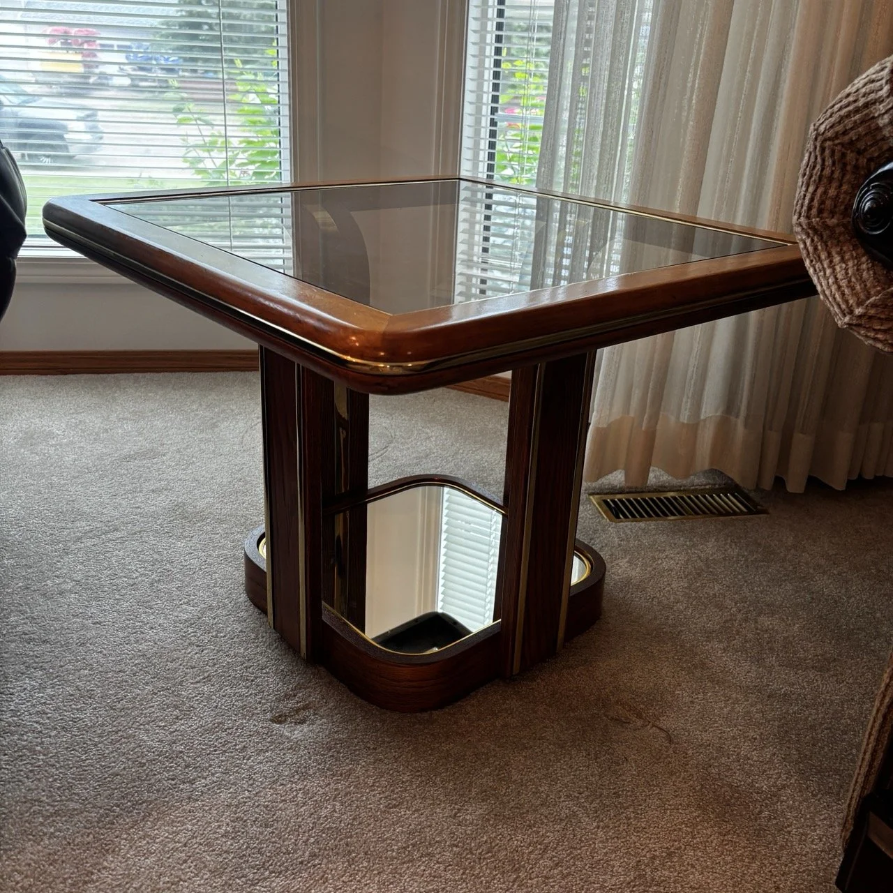 Vintage Wooden End Table II