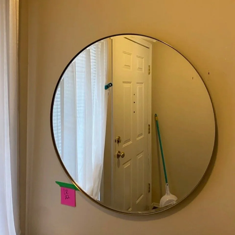 Gold Edged Mirror