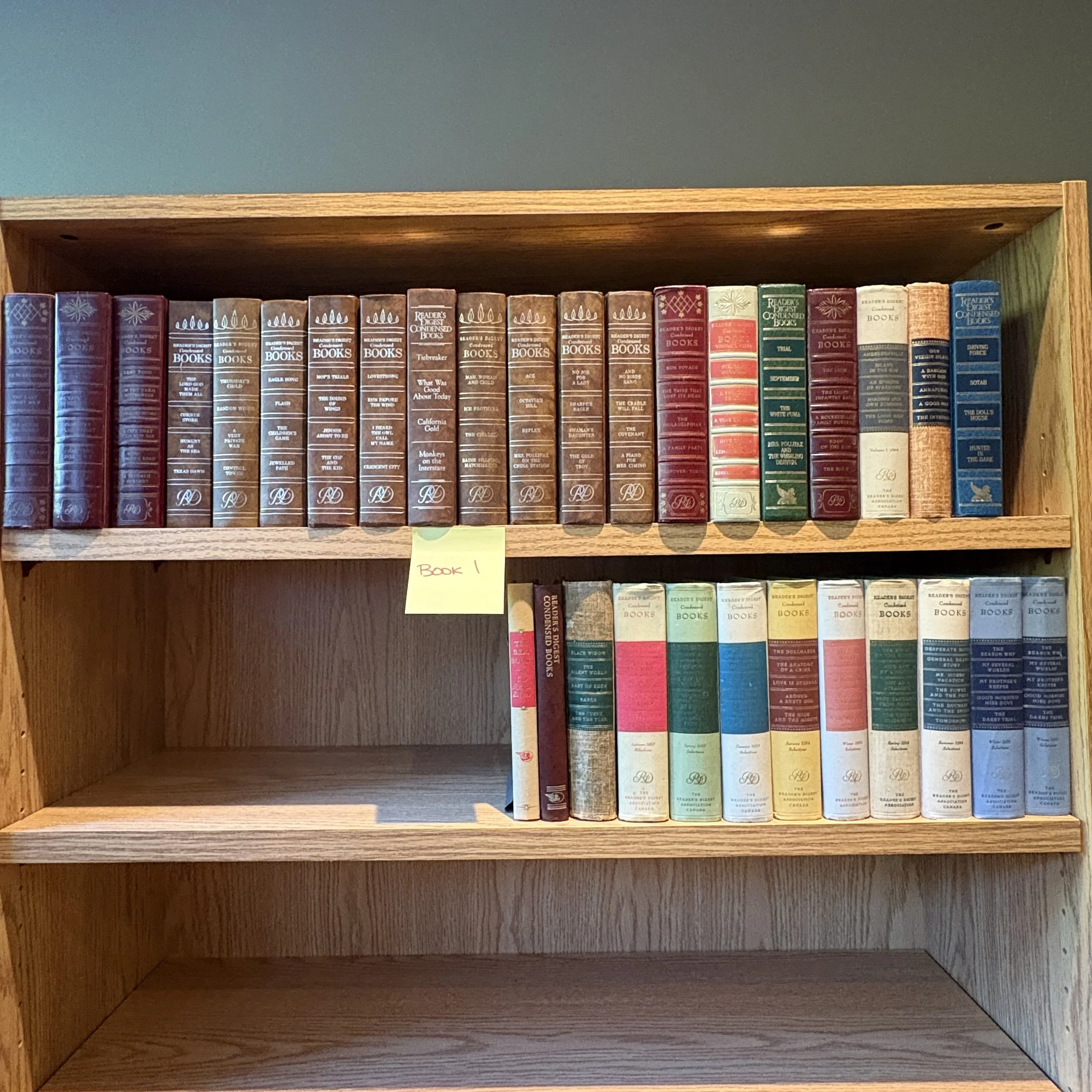 Readers Digest Condensed Books
