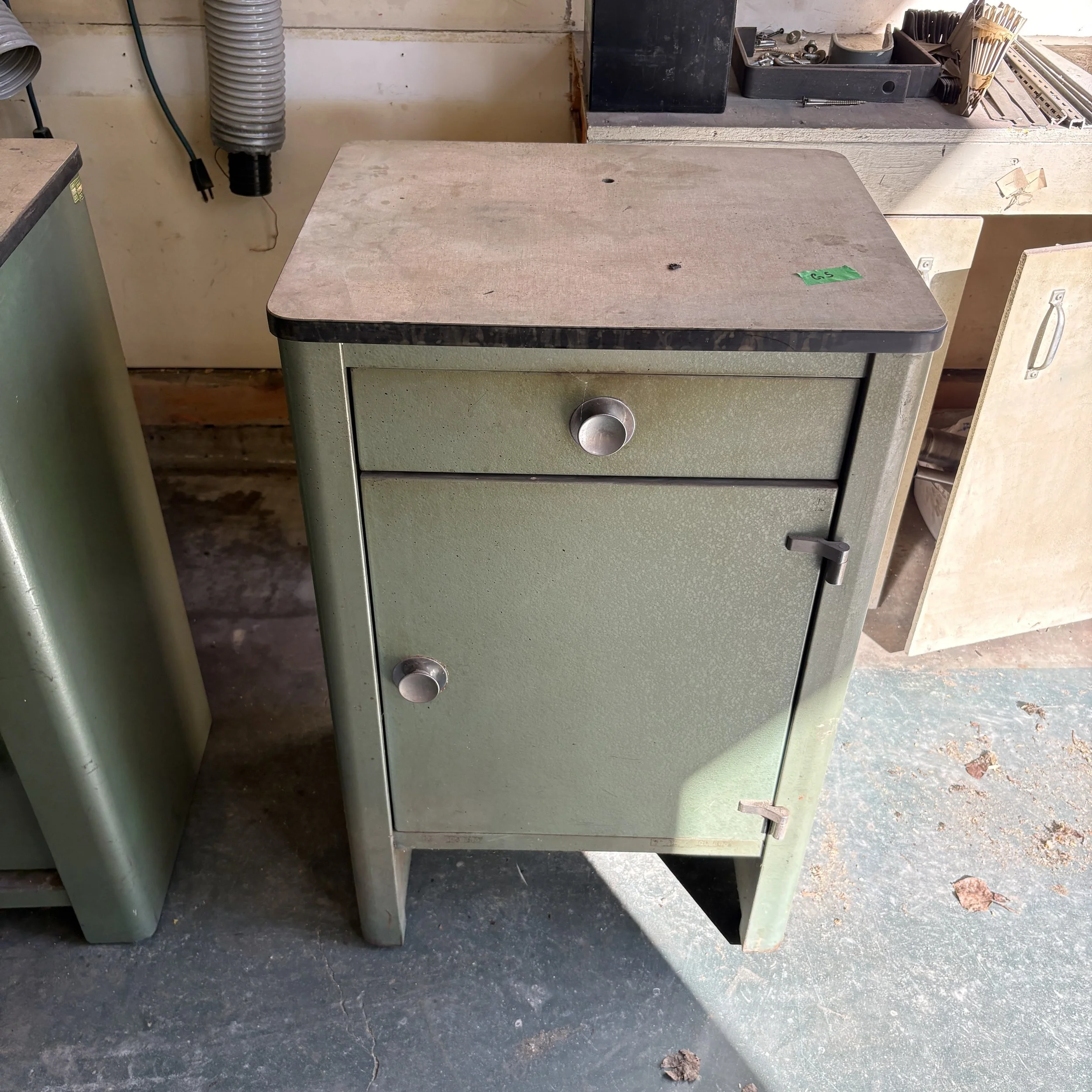 Vintage Postal Bedside Table II
