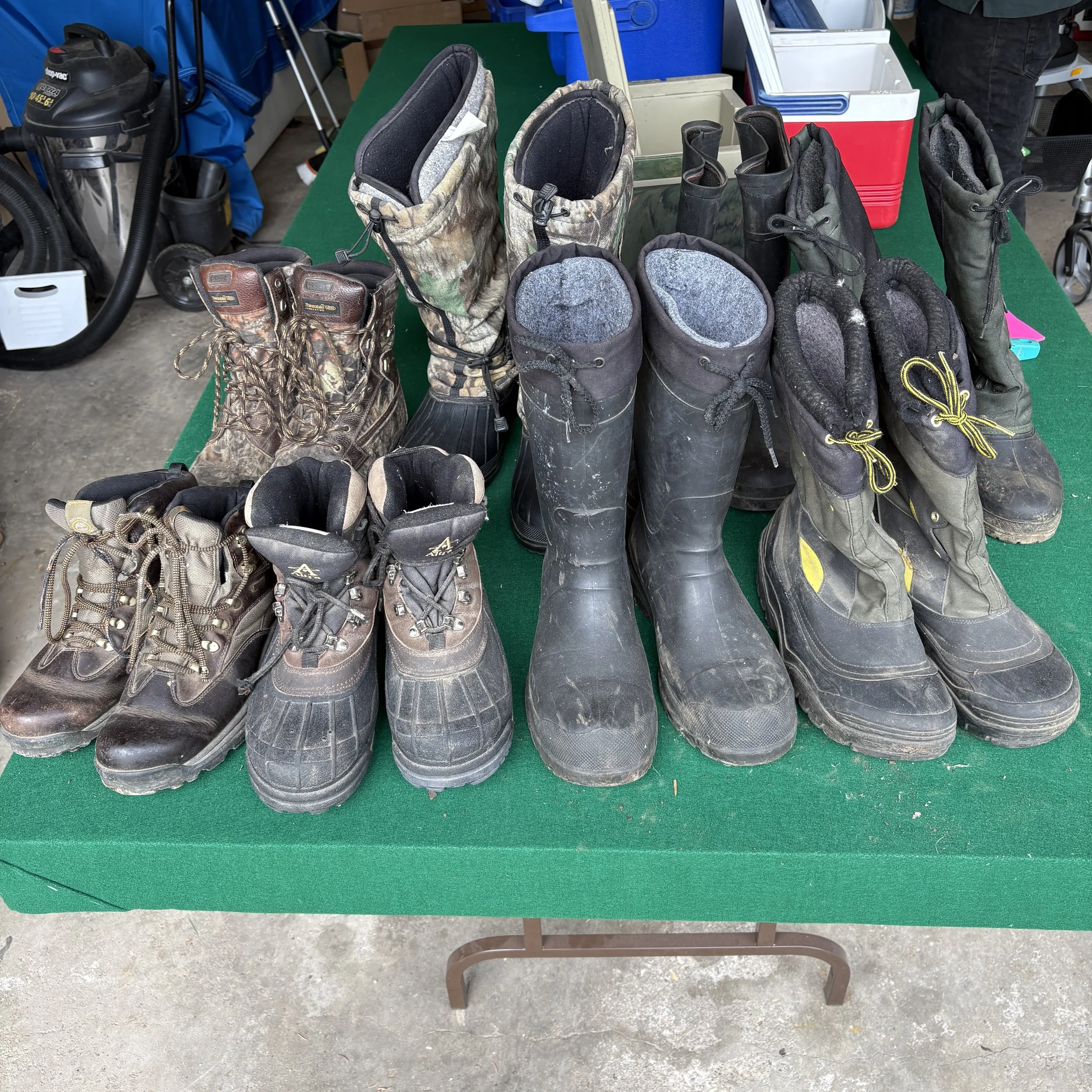 Men's Boots Mega Lot