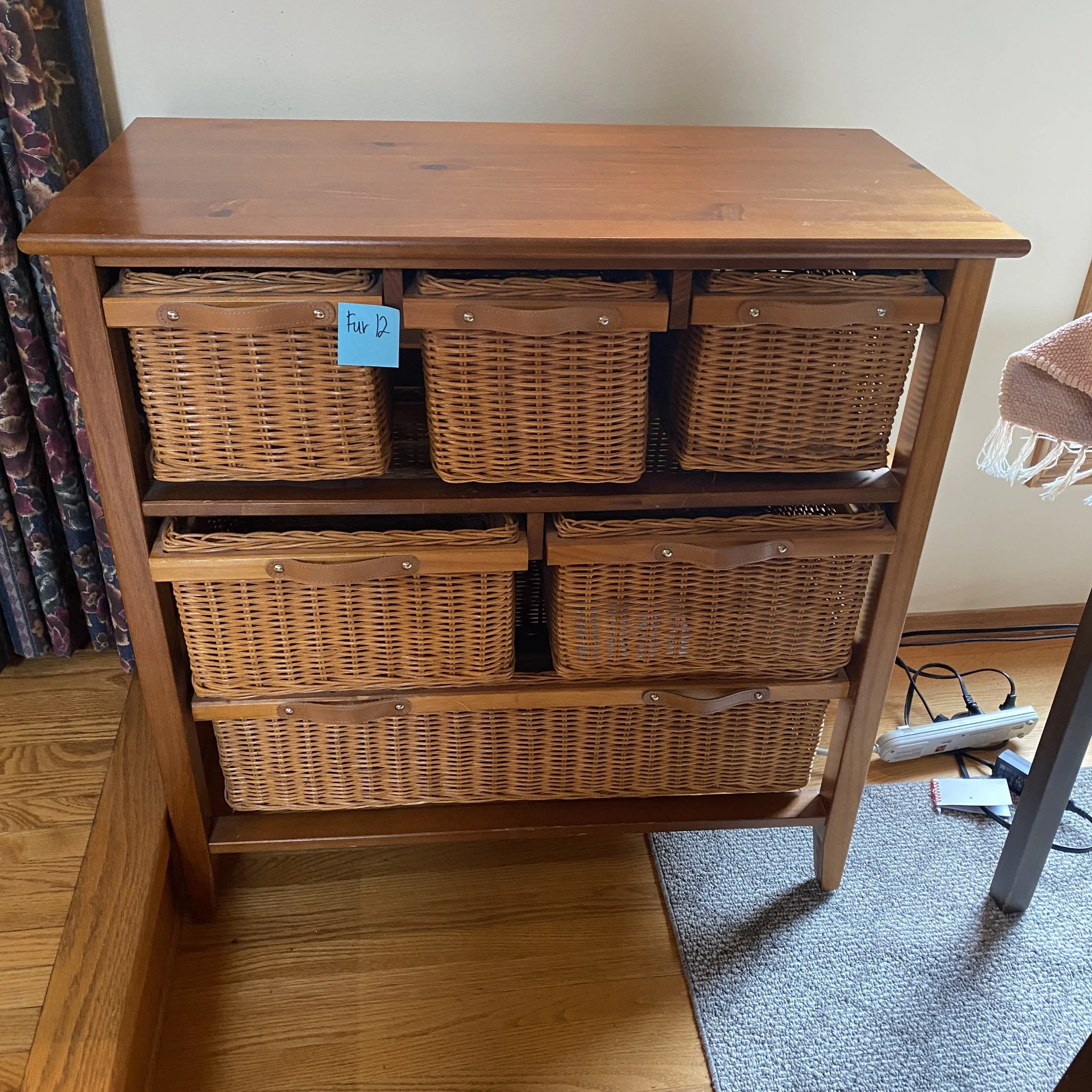 Console Table w/ Baskets
