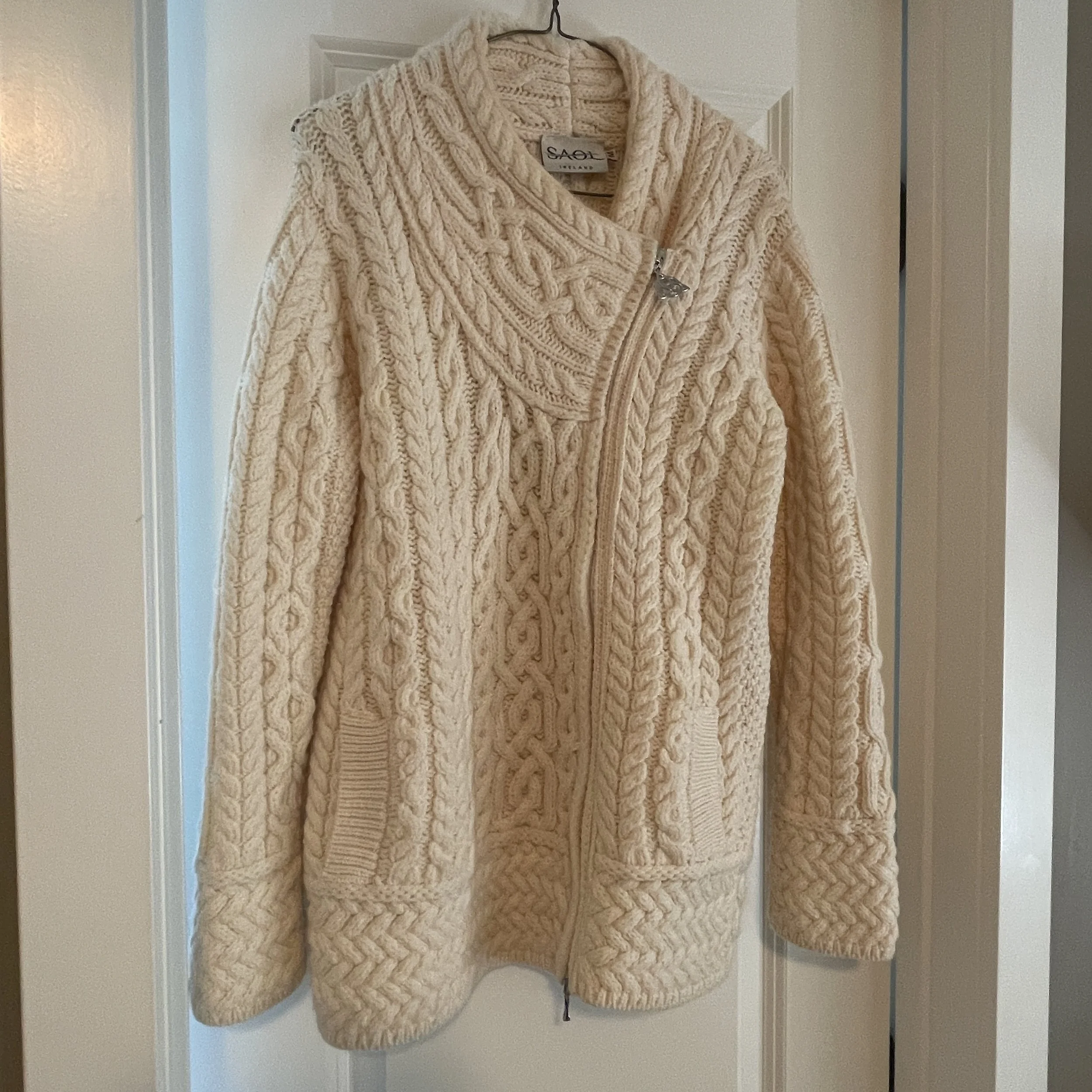Snowy Irish Wool