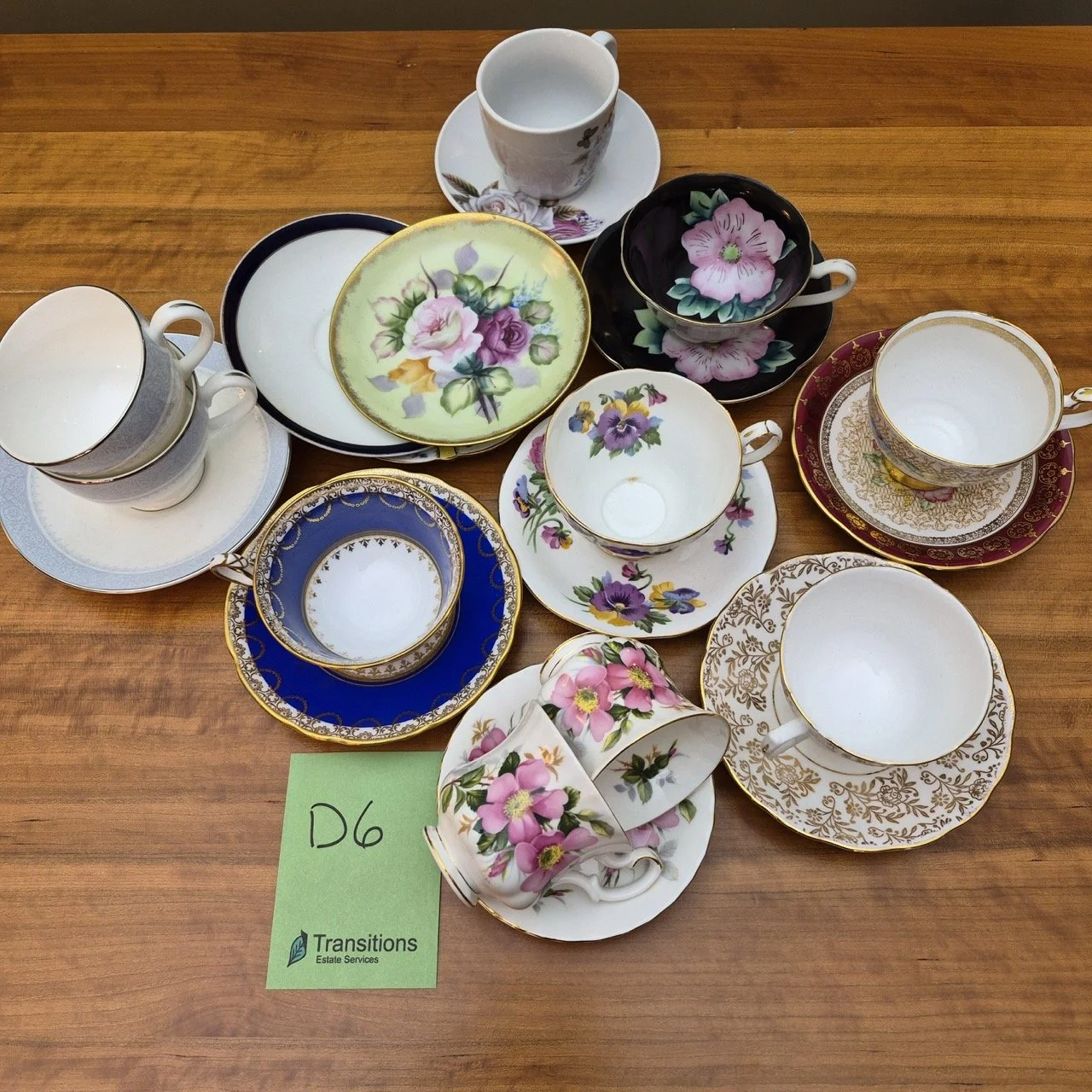 Adorable Teacups and Saucers
