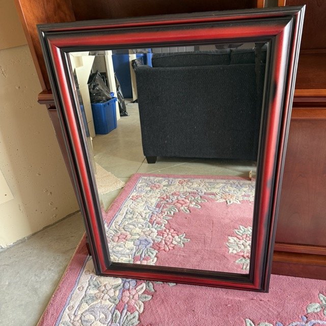 "Cherry" wood Wall Mirror
