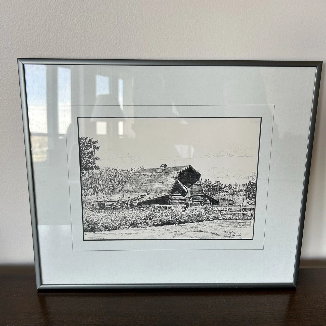 "Barn near Jedburgh, SK" - Laurel Rossnagel.