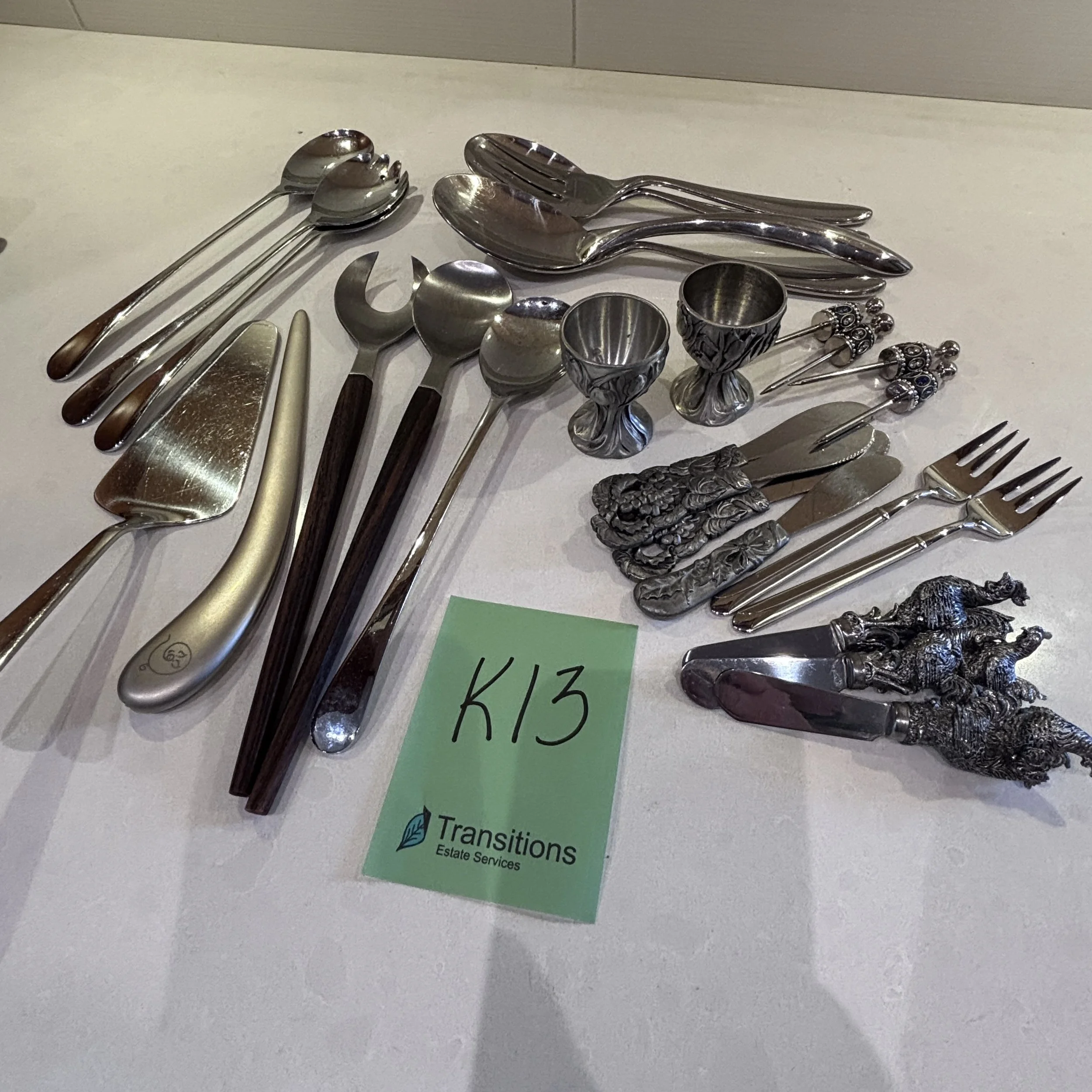 Several Serving Utensils