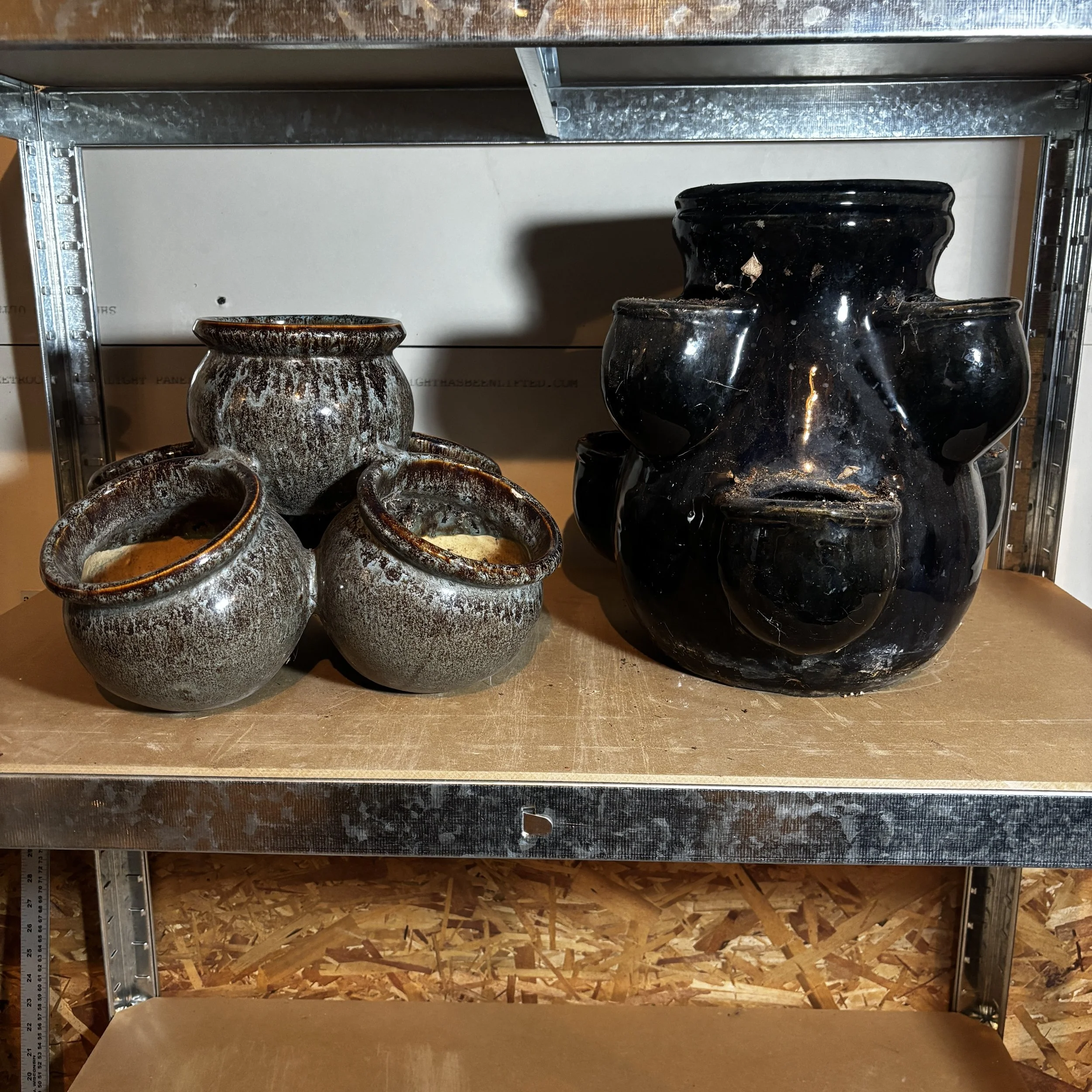 Herb/Strawberry Pots