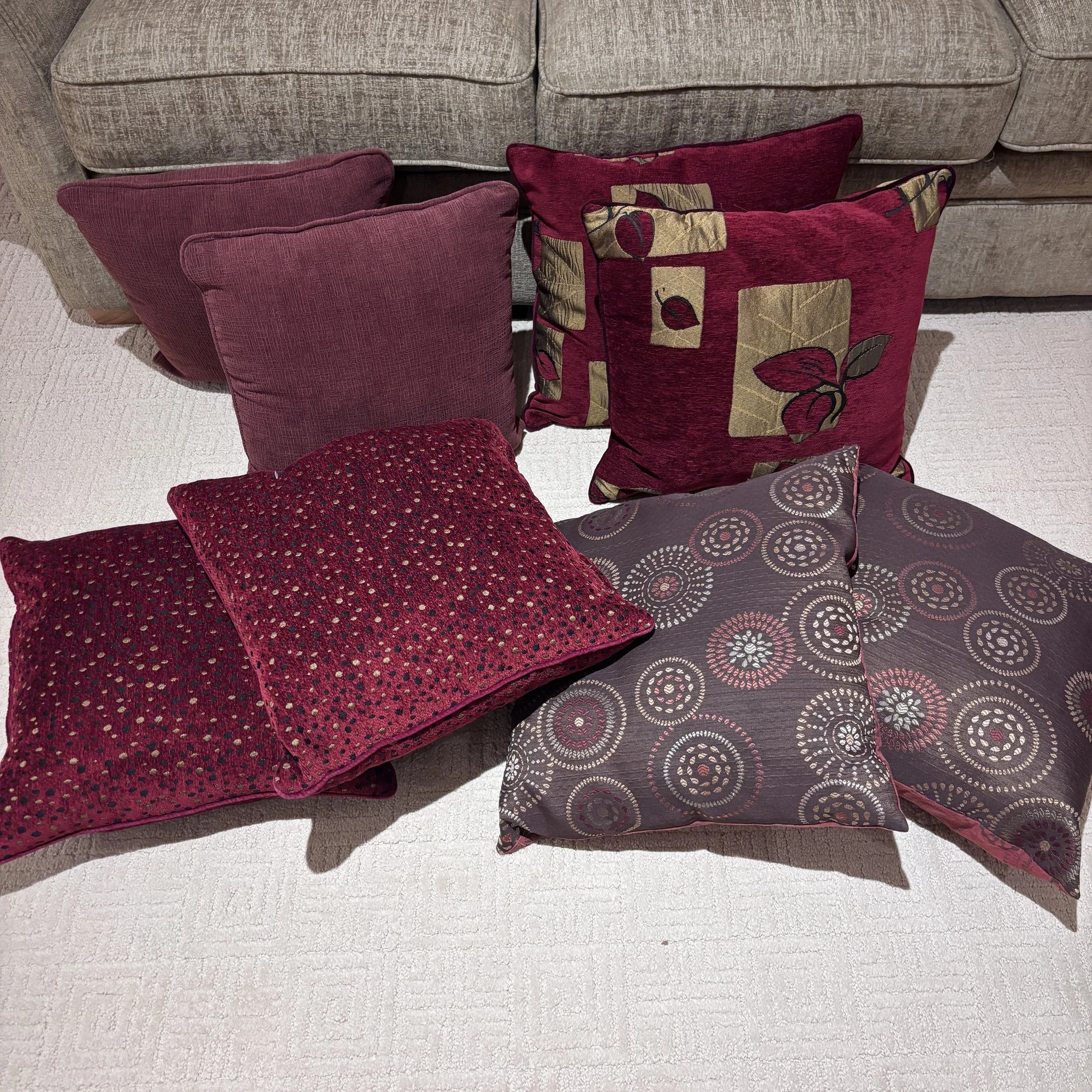 Collection of Throw Pillows
