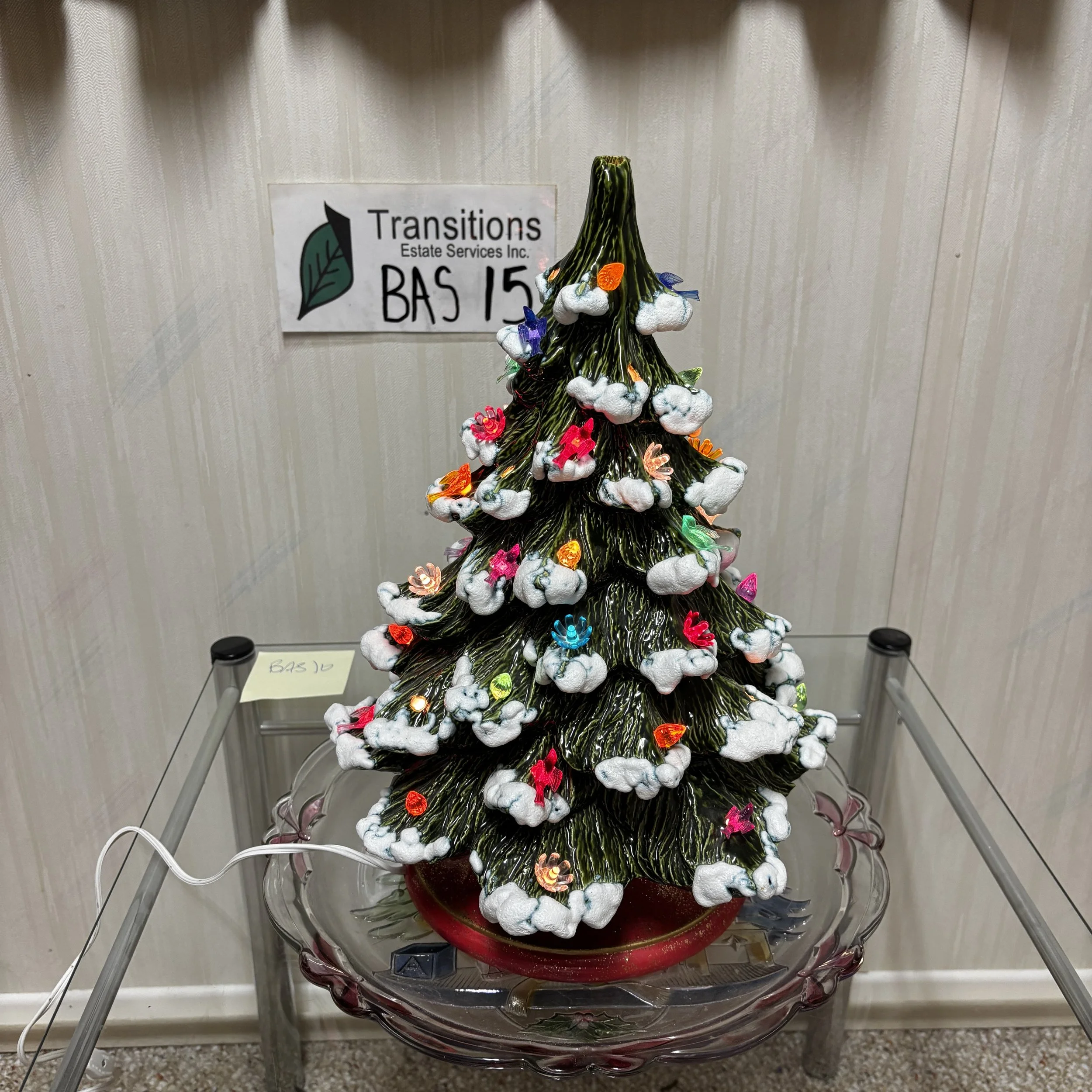 Vintage Ceramic Christmas Tree