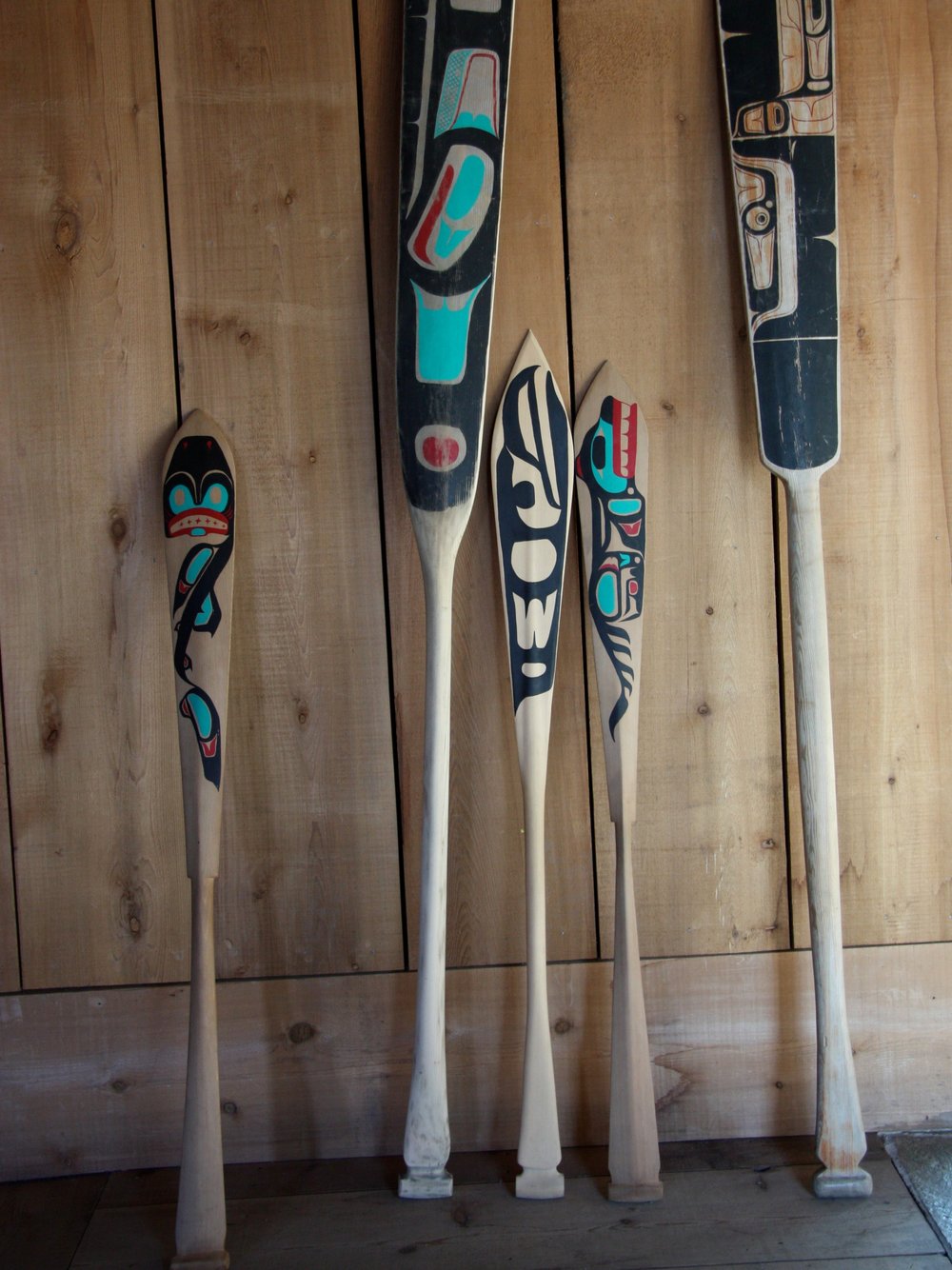   Haida Canoe Paddles  