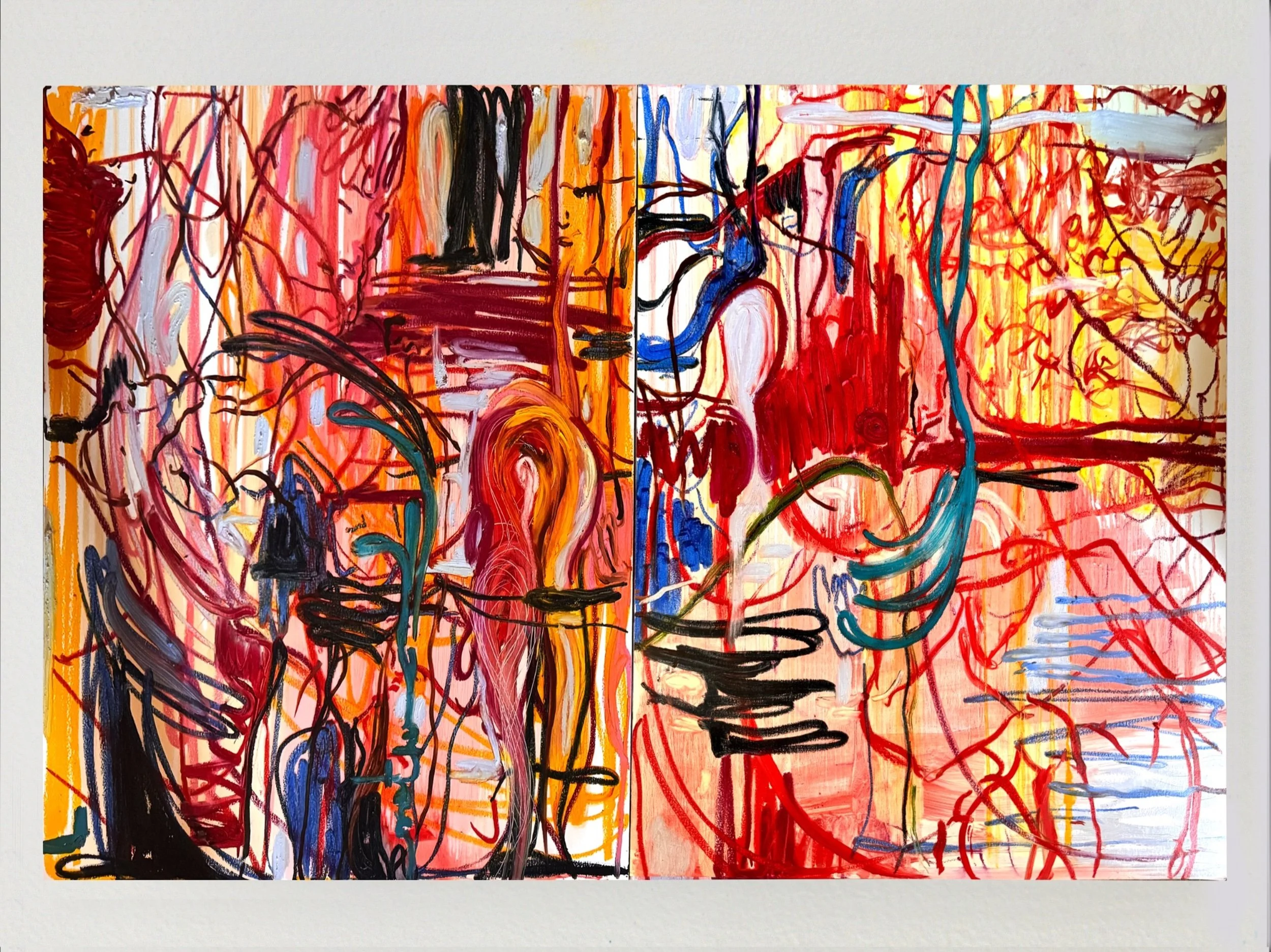   Lovestruck&nbsp;   48x30 in  Oil on linen 