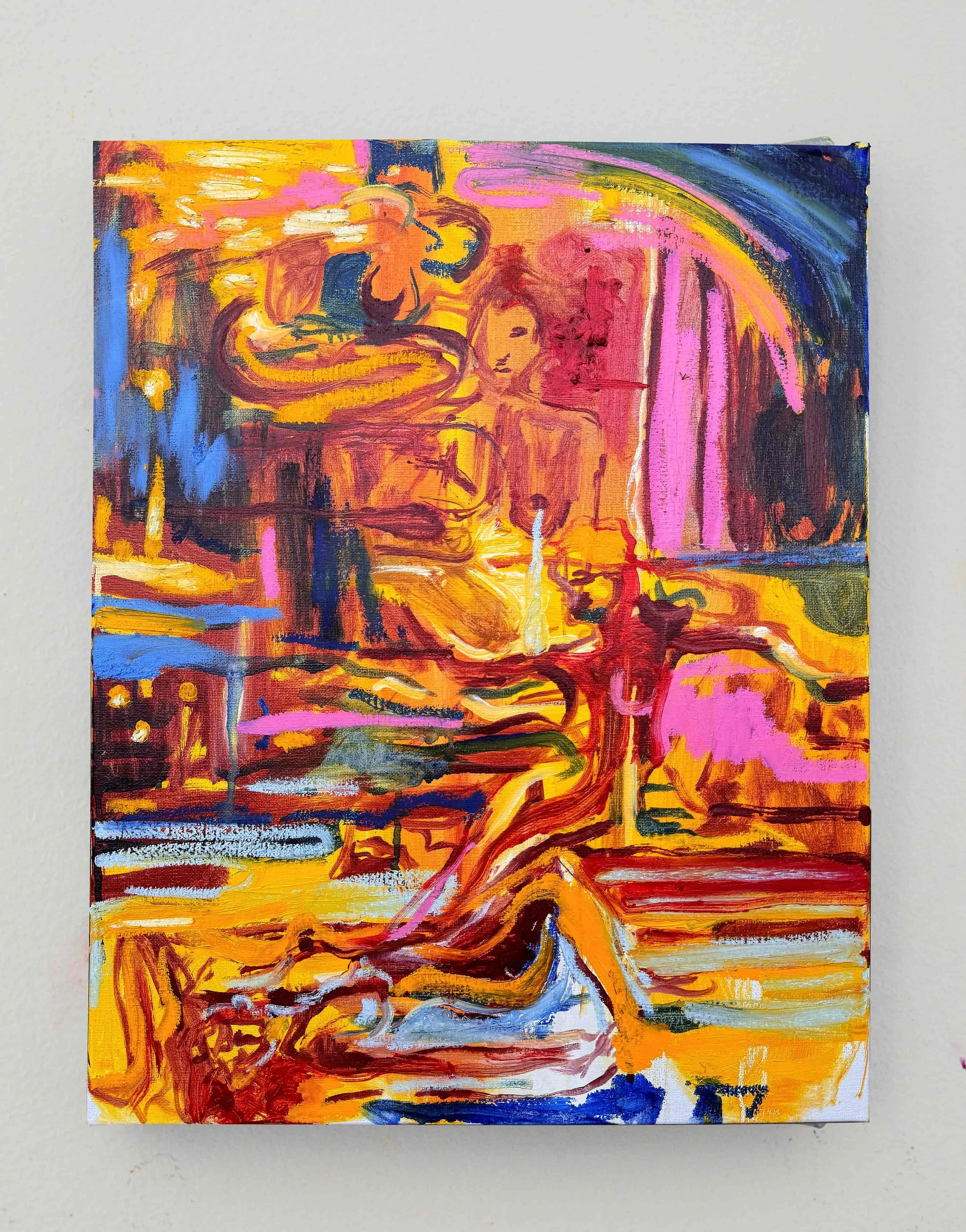   French Love Poems   16 x 20 in  Oil on linen 