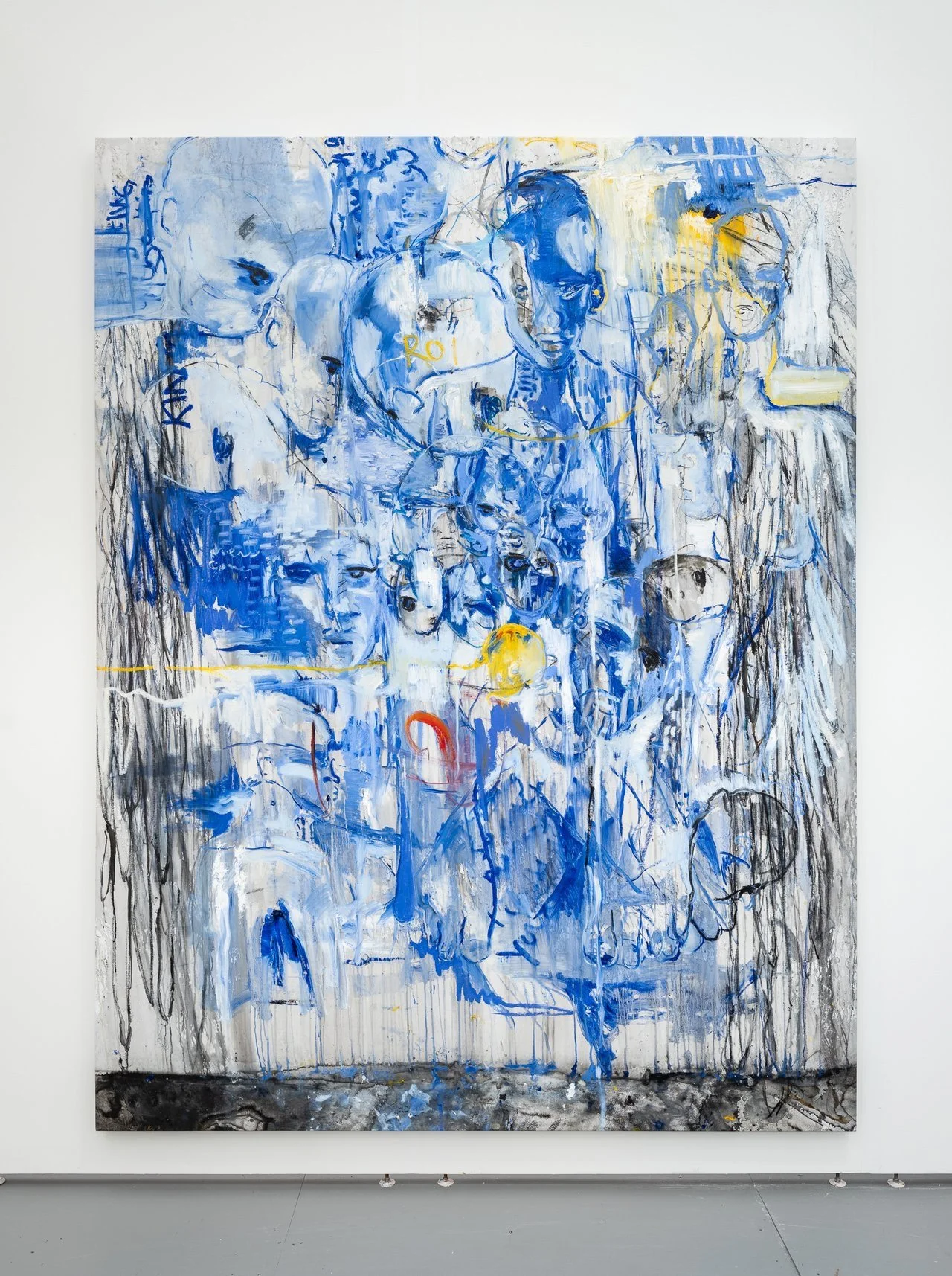 Reckoning. 84x108 in. Oil on linen