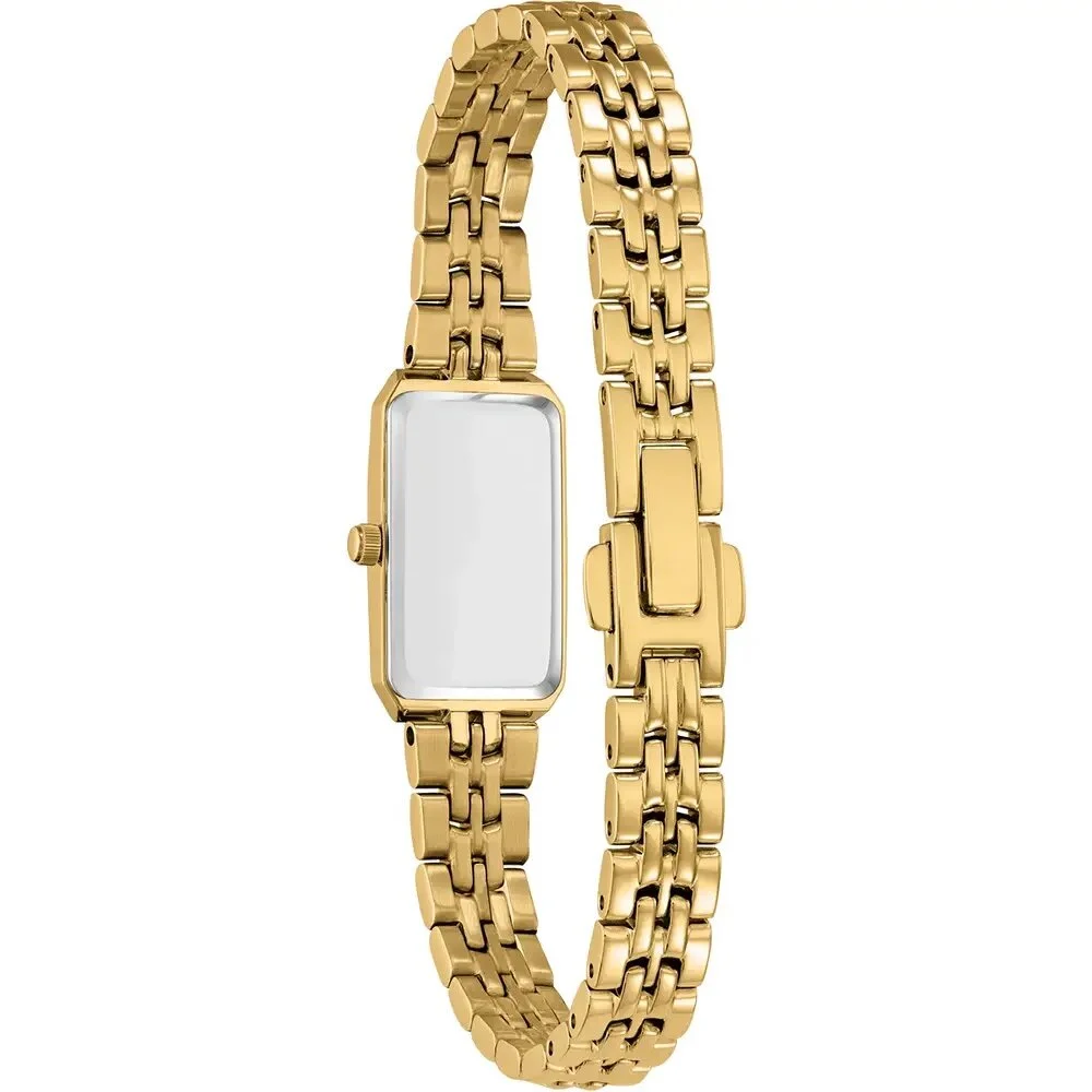LADIES CITIZEN ECO DRIVE GOLD TONE WATCH EG2693 51P Garnier The Jewellers