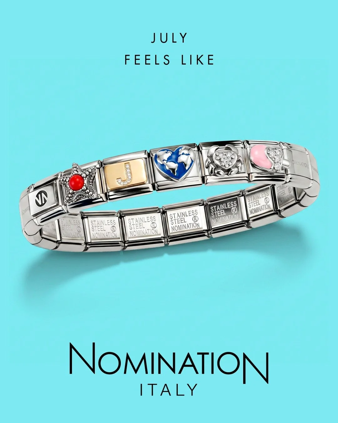July Feels Like

The Original Italian Charm Bracelet
@nominationitalyofficial 

#NOMINATIONITALY 
#COMPOSABLEBRACELET
#NOMINATIONBRACELET
#SHOPSMALL
#SHOPLOCAL