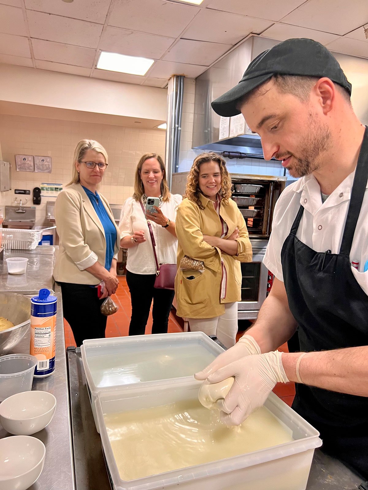 Toast.org tour + tasting at Rethink Food's sustainable commissary kitchen