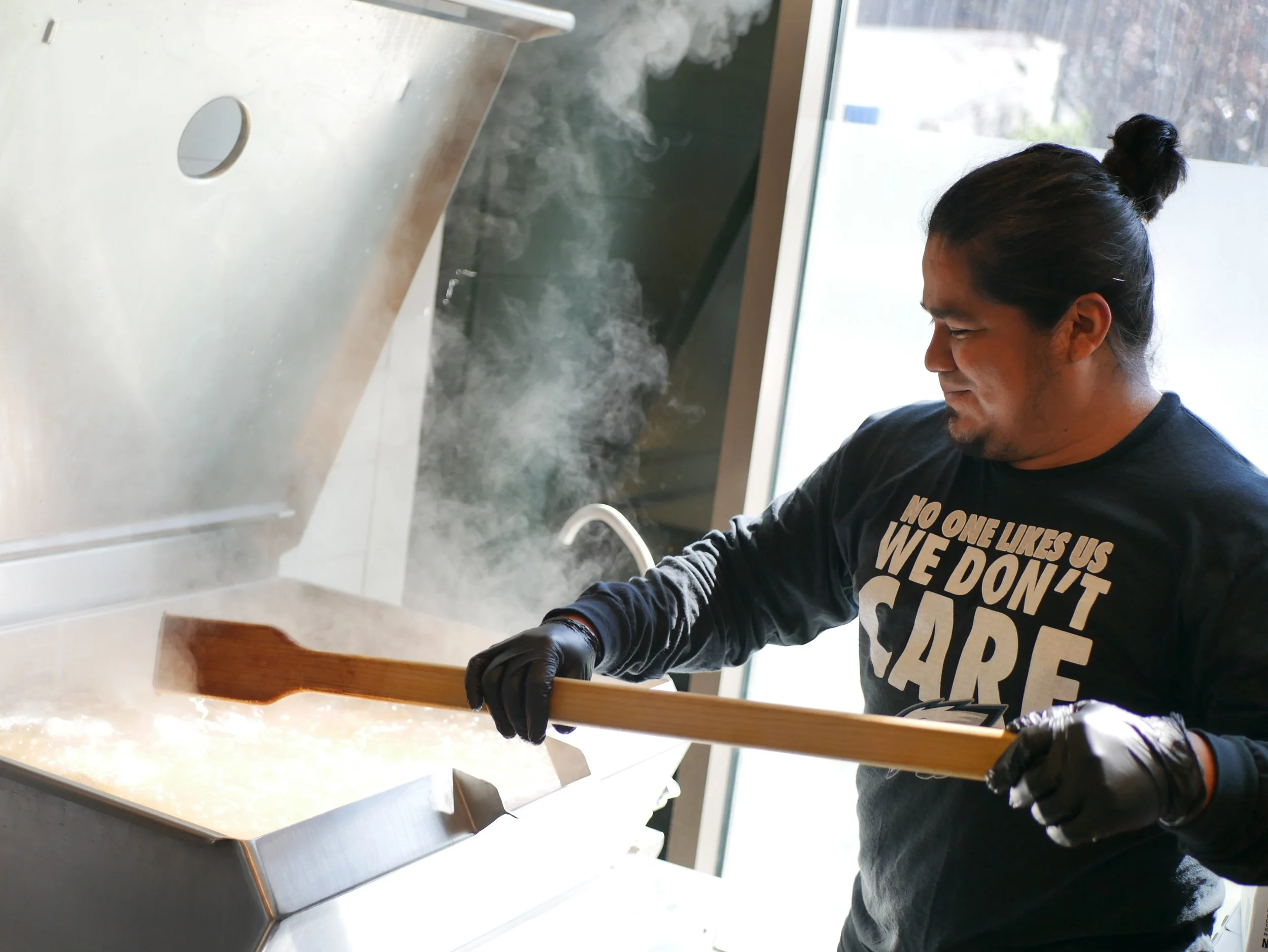 Giovanni (Agape) at new Cypress Hills Kitchen.JPG