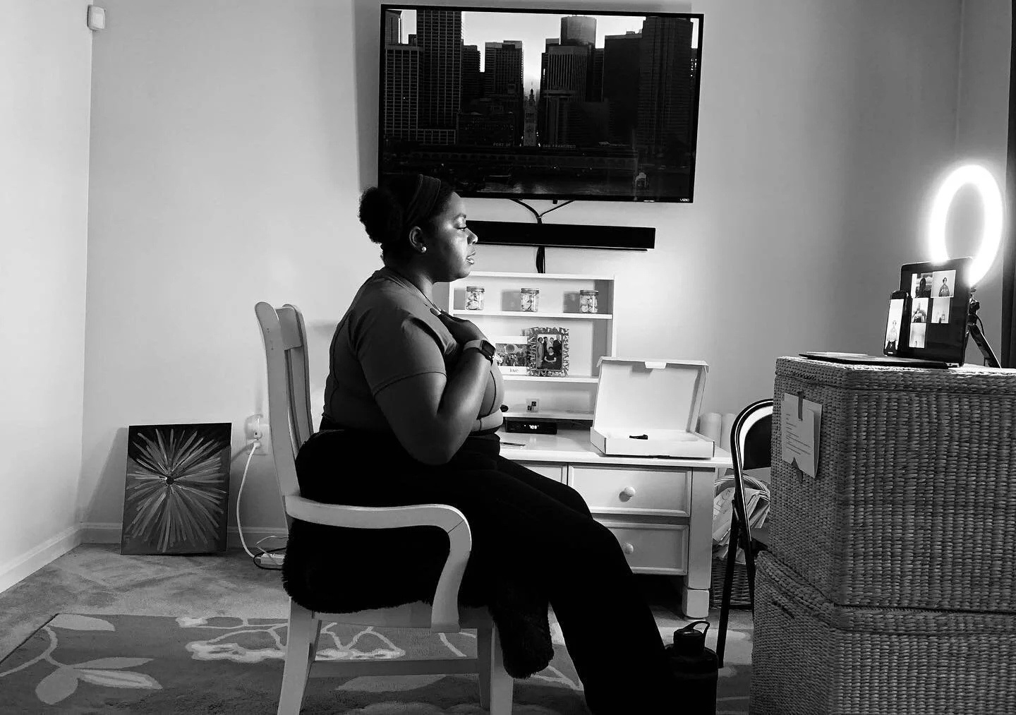 It was my pleasure to lead a private breathing session this past Sunday. 

This group&rsquo;s focus was on calmness and stillness. We did three breathing exercises - 3 part breath, ujjayi breath, and a cleansing breath. We then did gentle neck rolls 