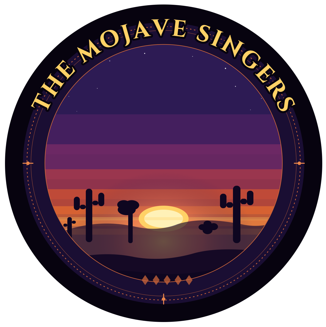 The Mojave Singers Band Logo