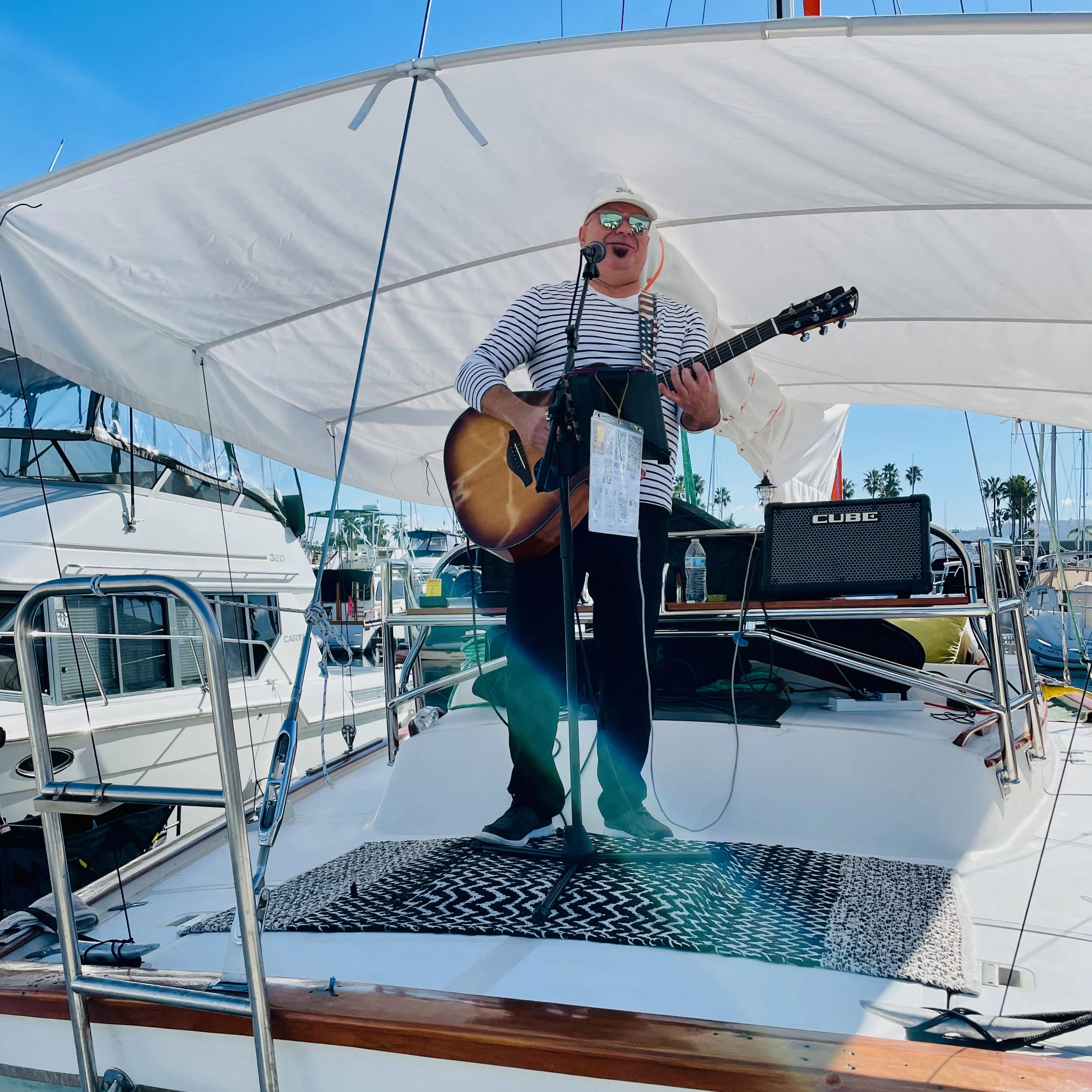 Evyn Performs at the King Harbor Yacht Club